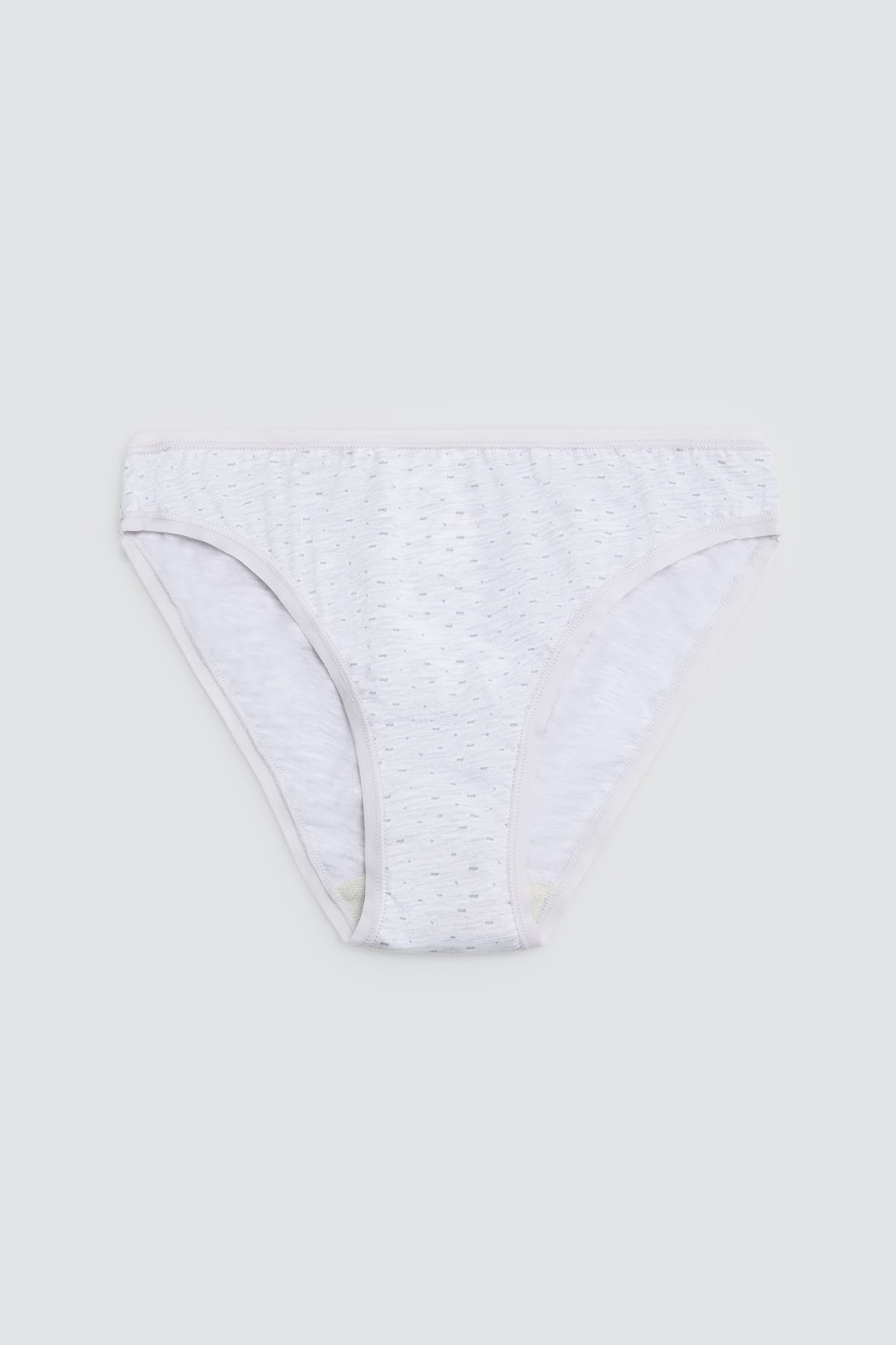 Pack of 6 plain and patterned mini panties