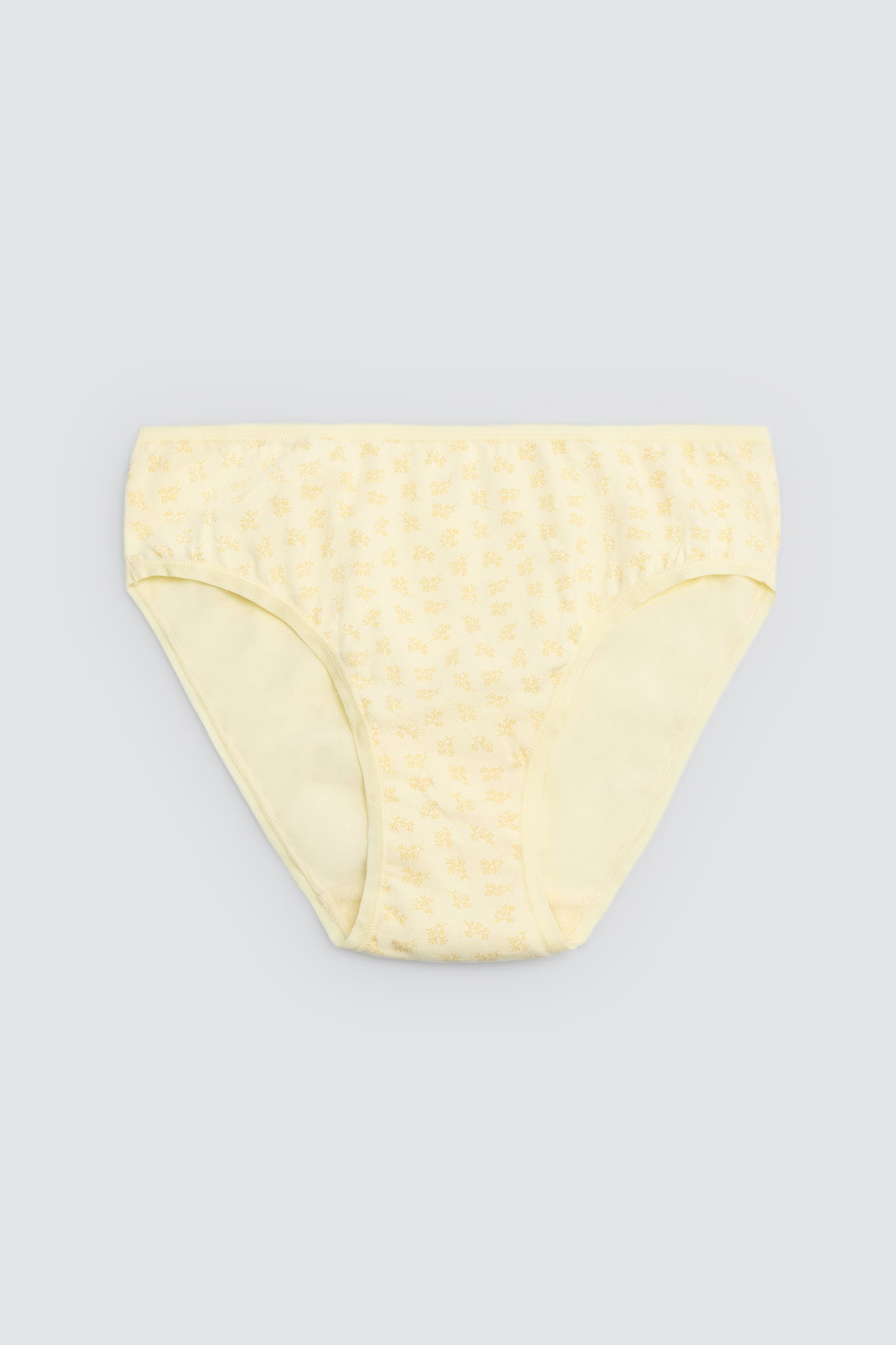 Pack of 6 plain and printed midi briefs