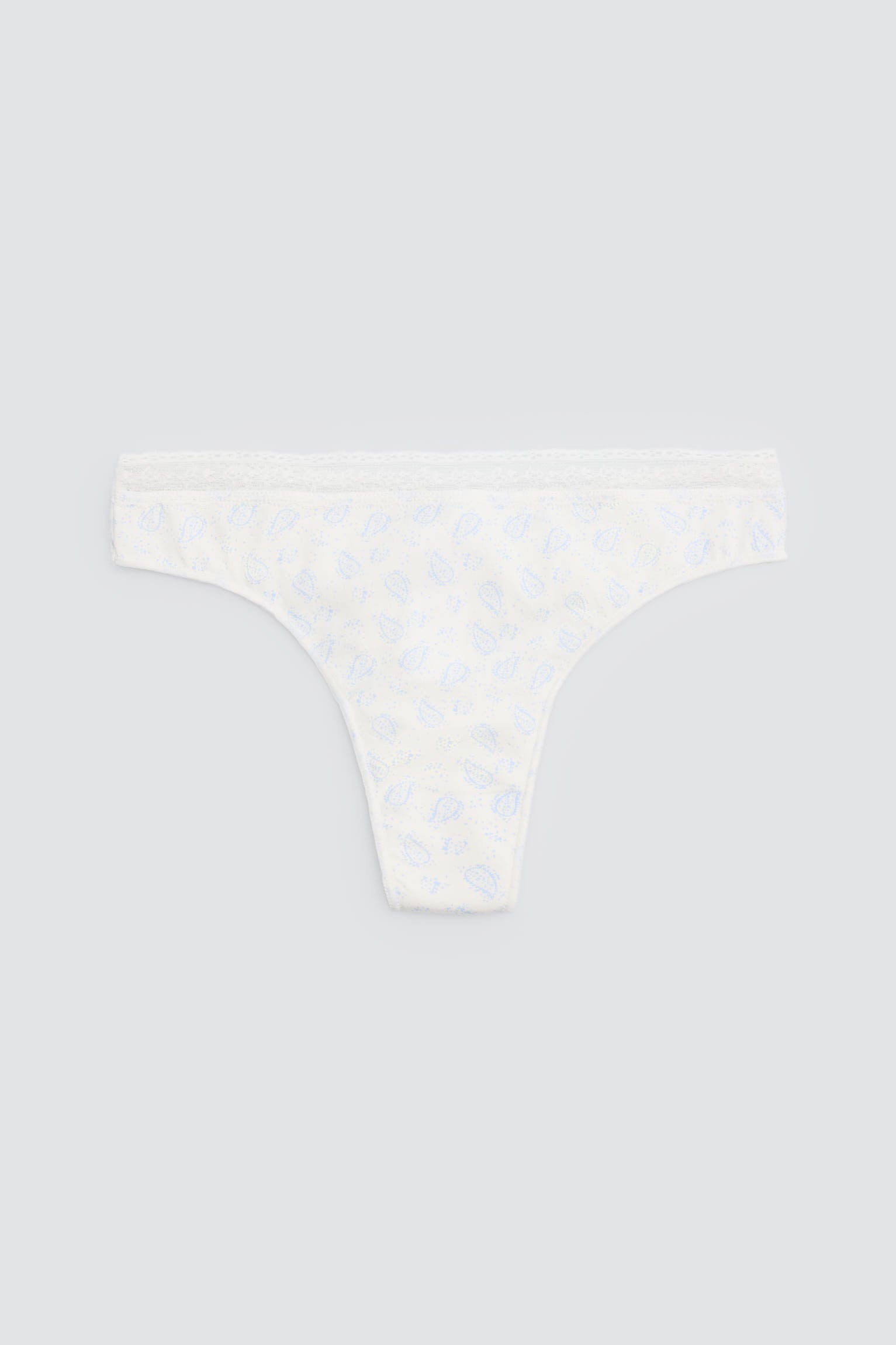 Pack de 2 tangas estampados azul pastel - Ysabel Mora