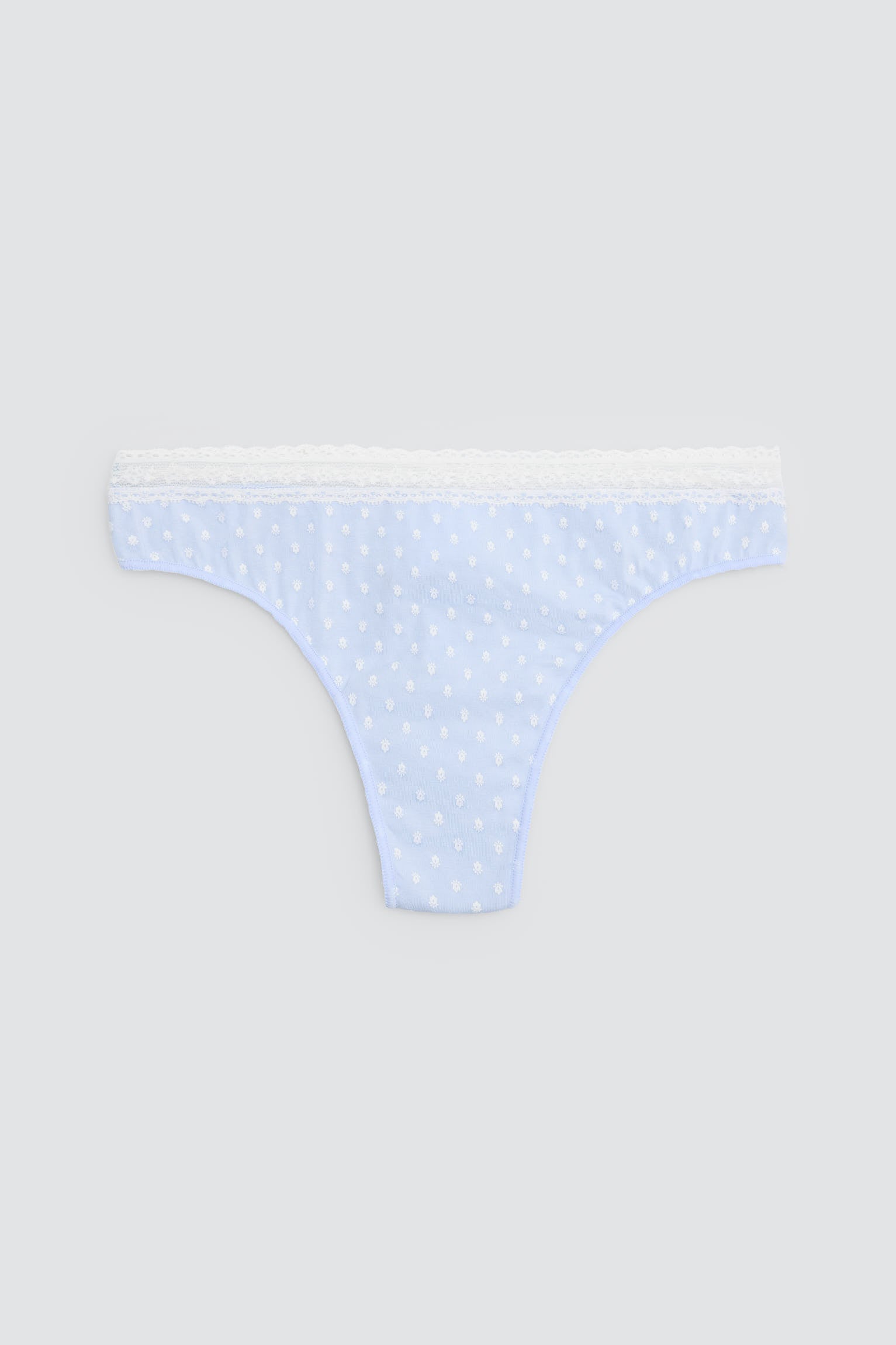 Pack de 2 tangas estampados azul pastel - Ysabel Mora
