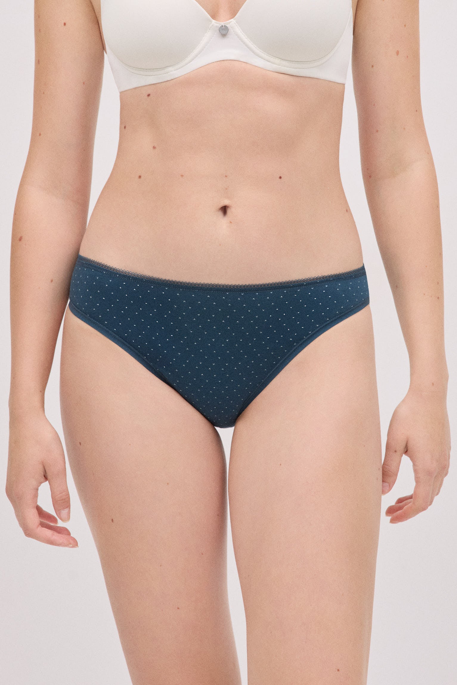Pack of 6 printed mini cotton panties