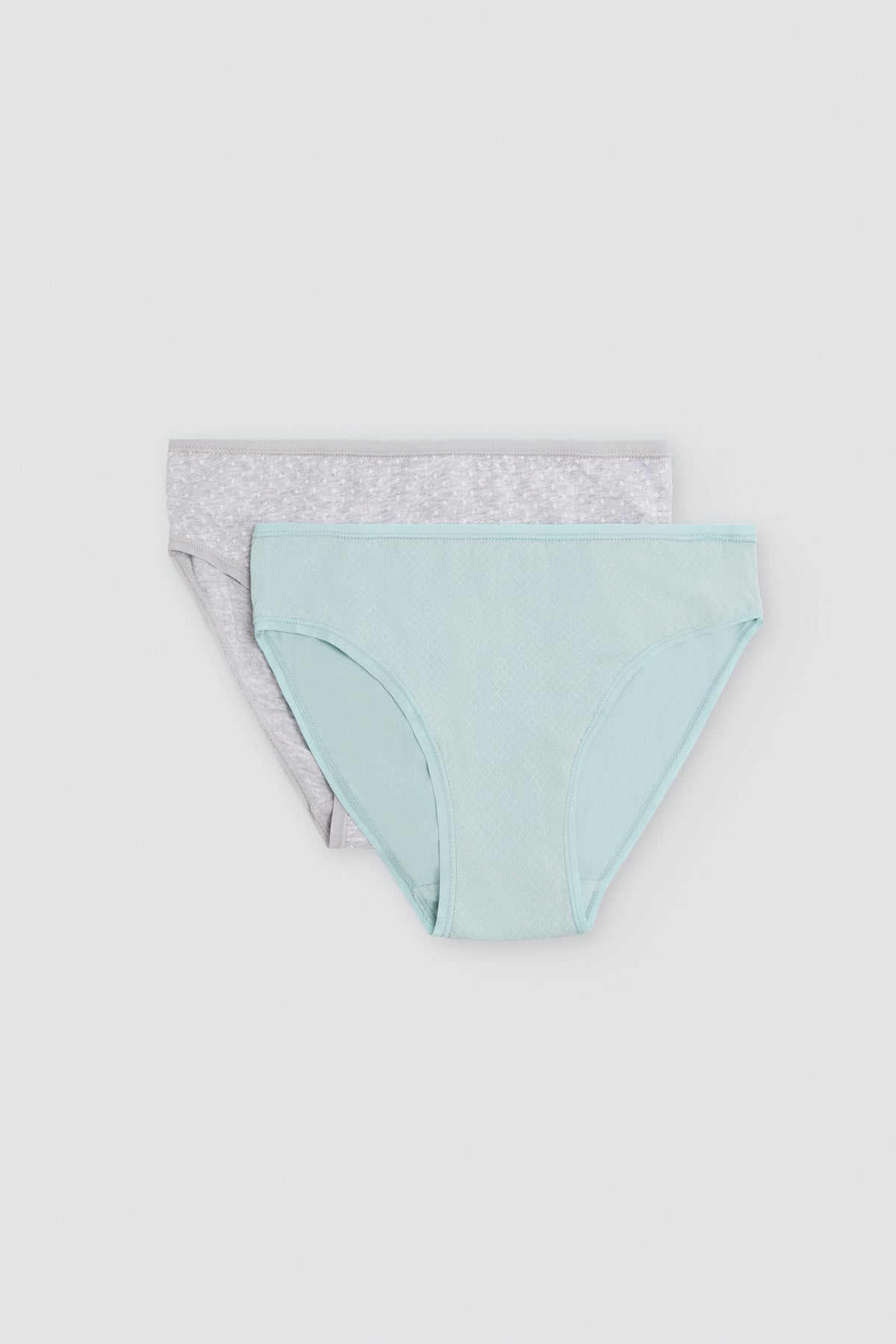 Pack of 6 printed cotton midi briefs