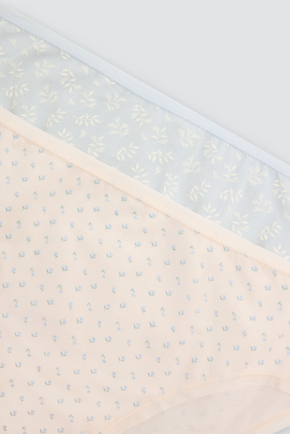 Pack of 6 printed cotton midi briefs