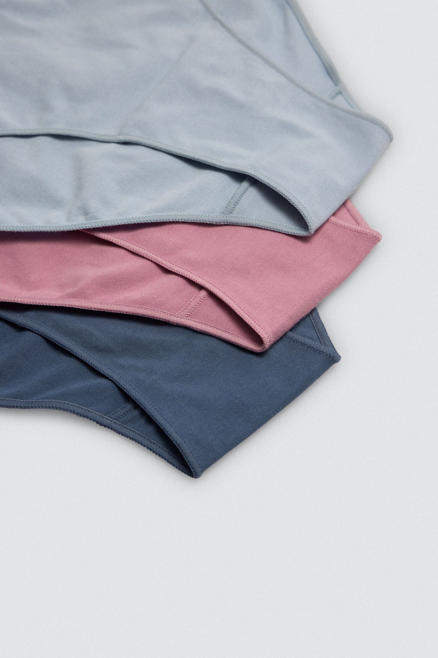 Pack of 3 basic mini cotton panties