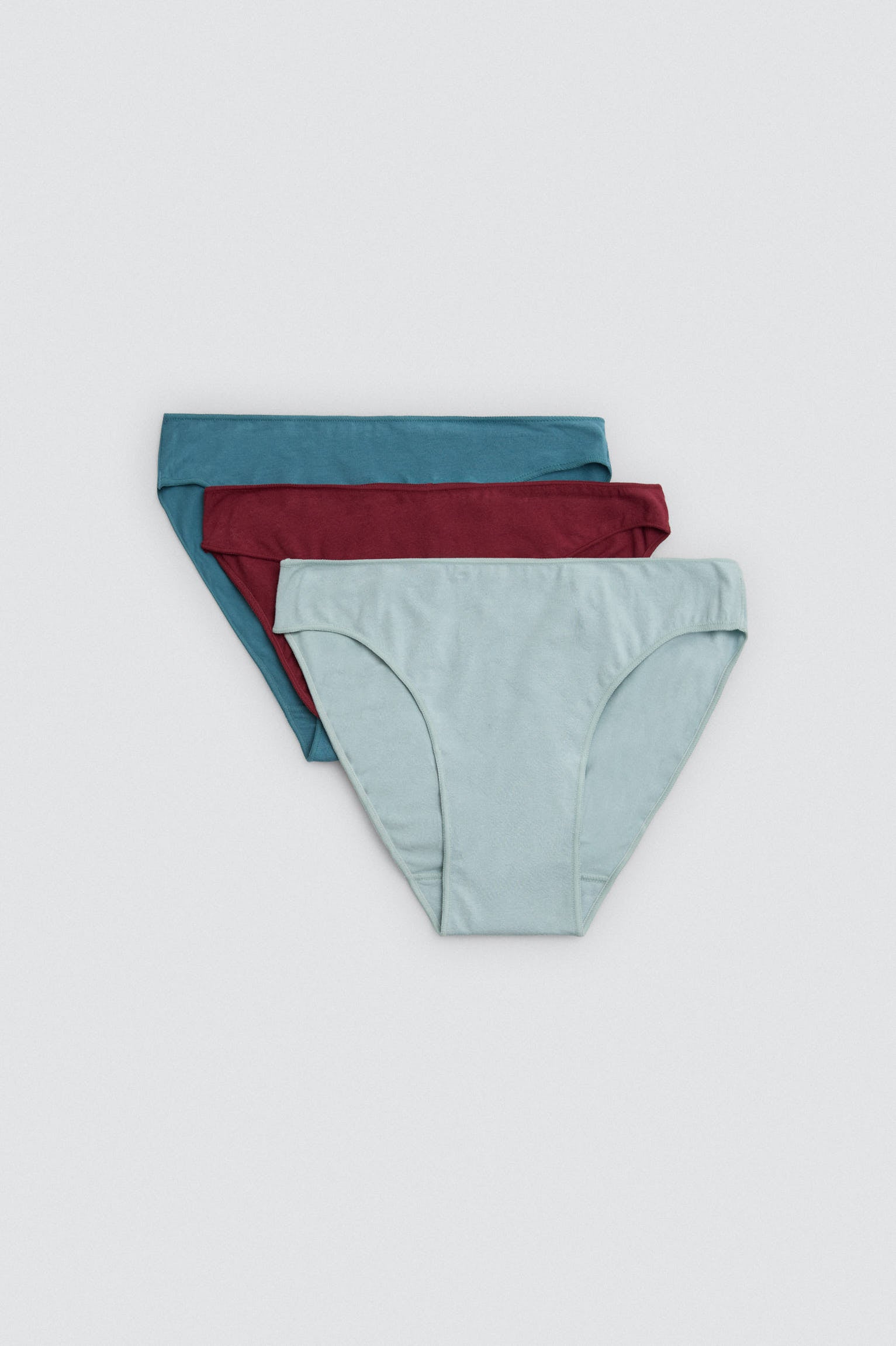 Pack of 3 basic mini cotton panties