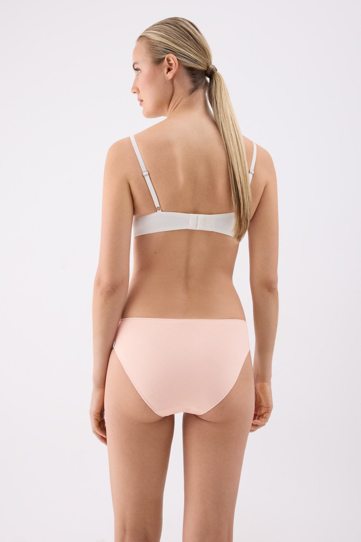 Pack of 3 cotton midi briefs in cool colours