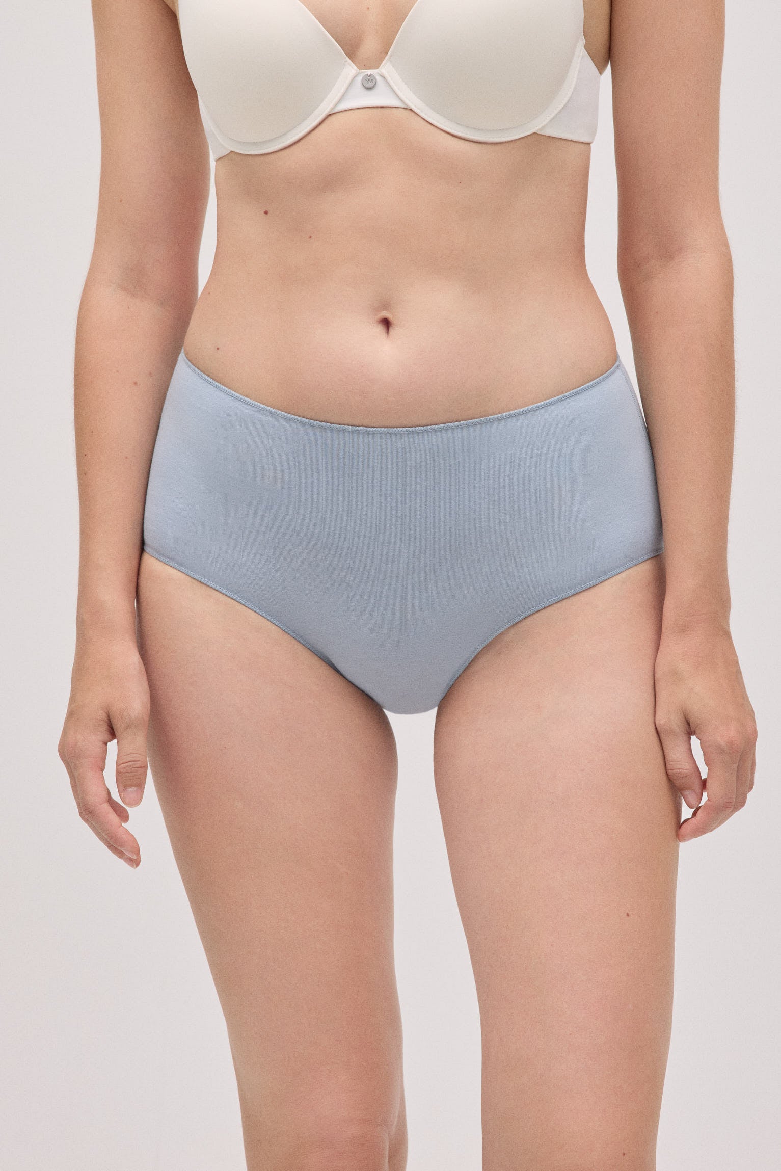 Pack of 3 basic cotton high-rise panties