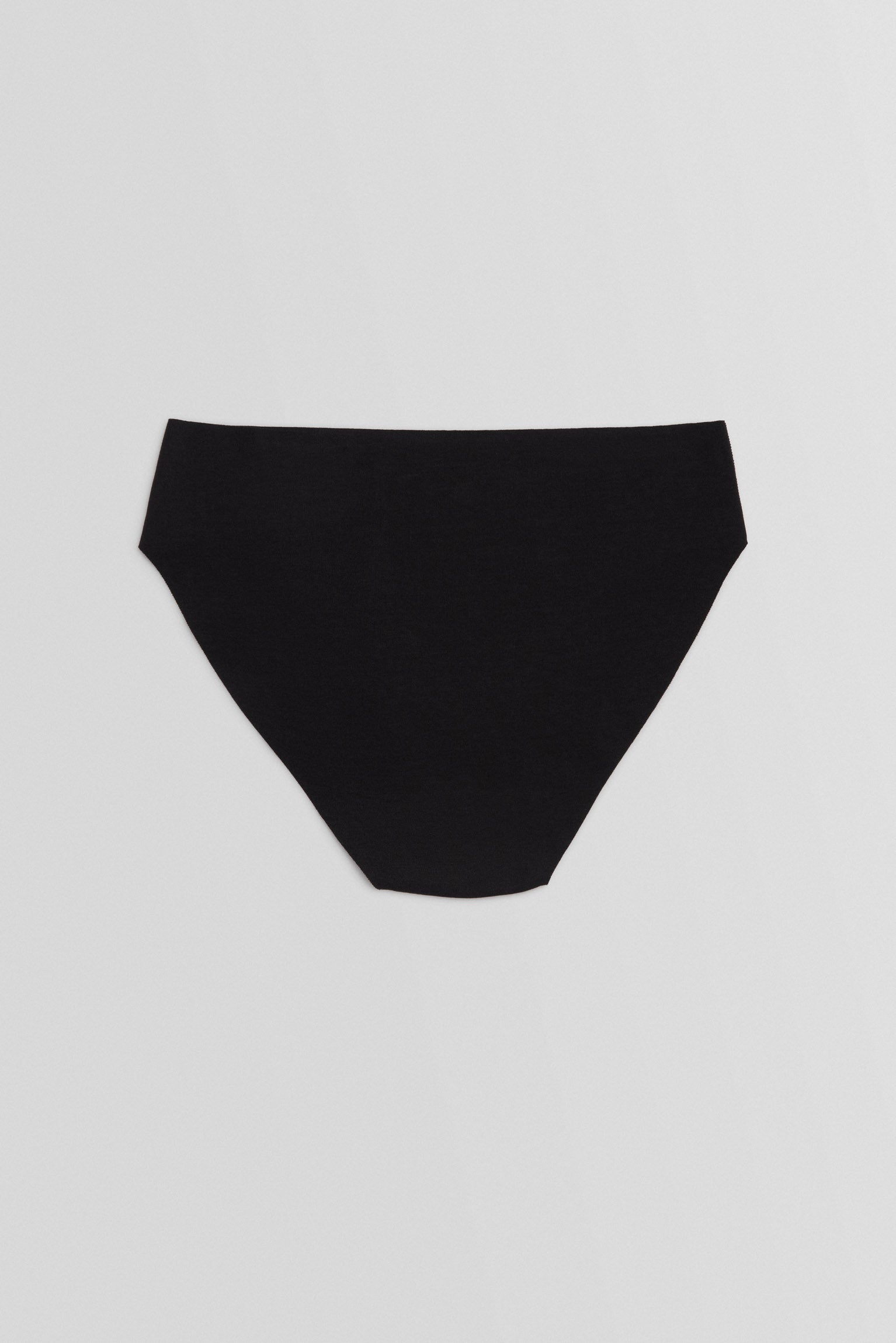 Black laser panties