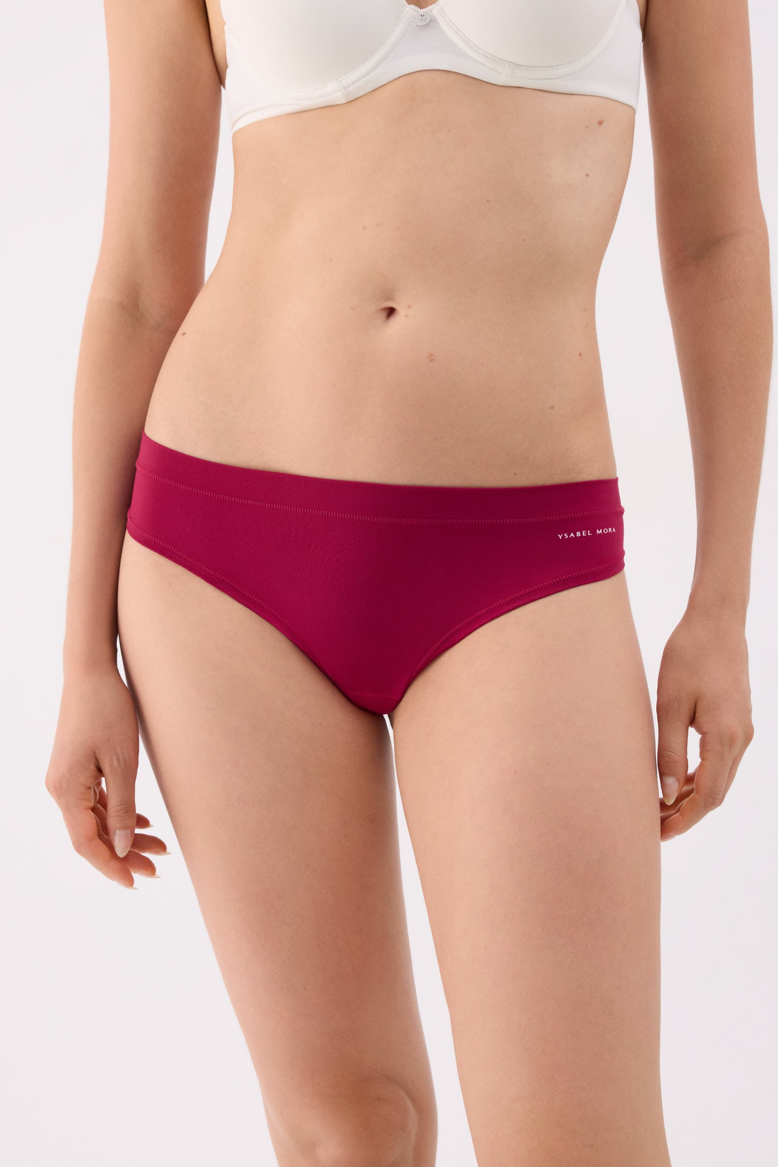 Mini briefs Adapt with invisible finishes burgundy