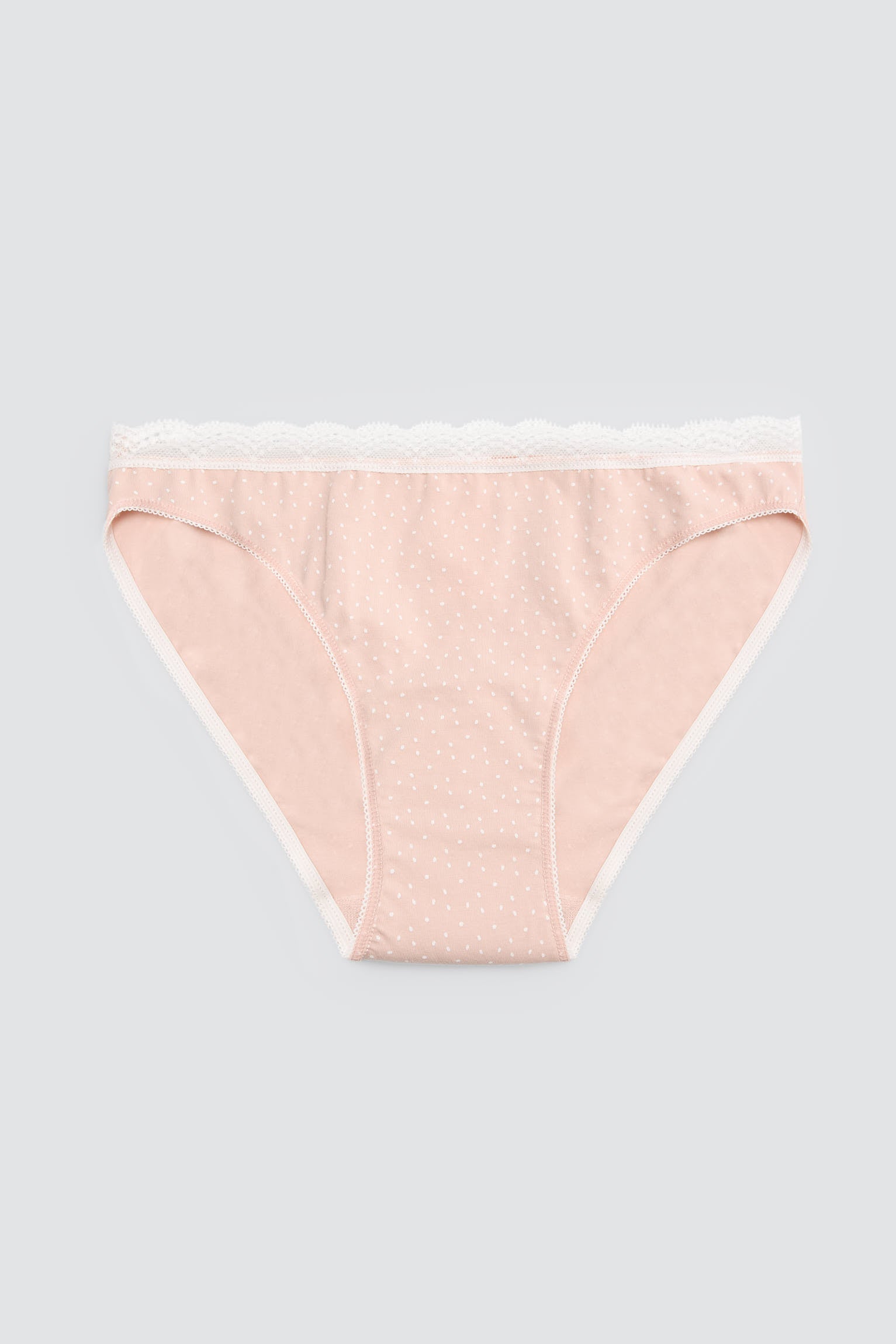 Pack de 2 bragas mini estampadas pastel tonos salmón - Ysabel Mora