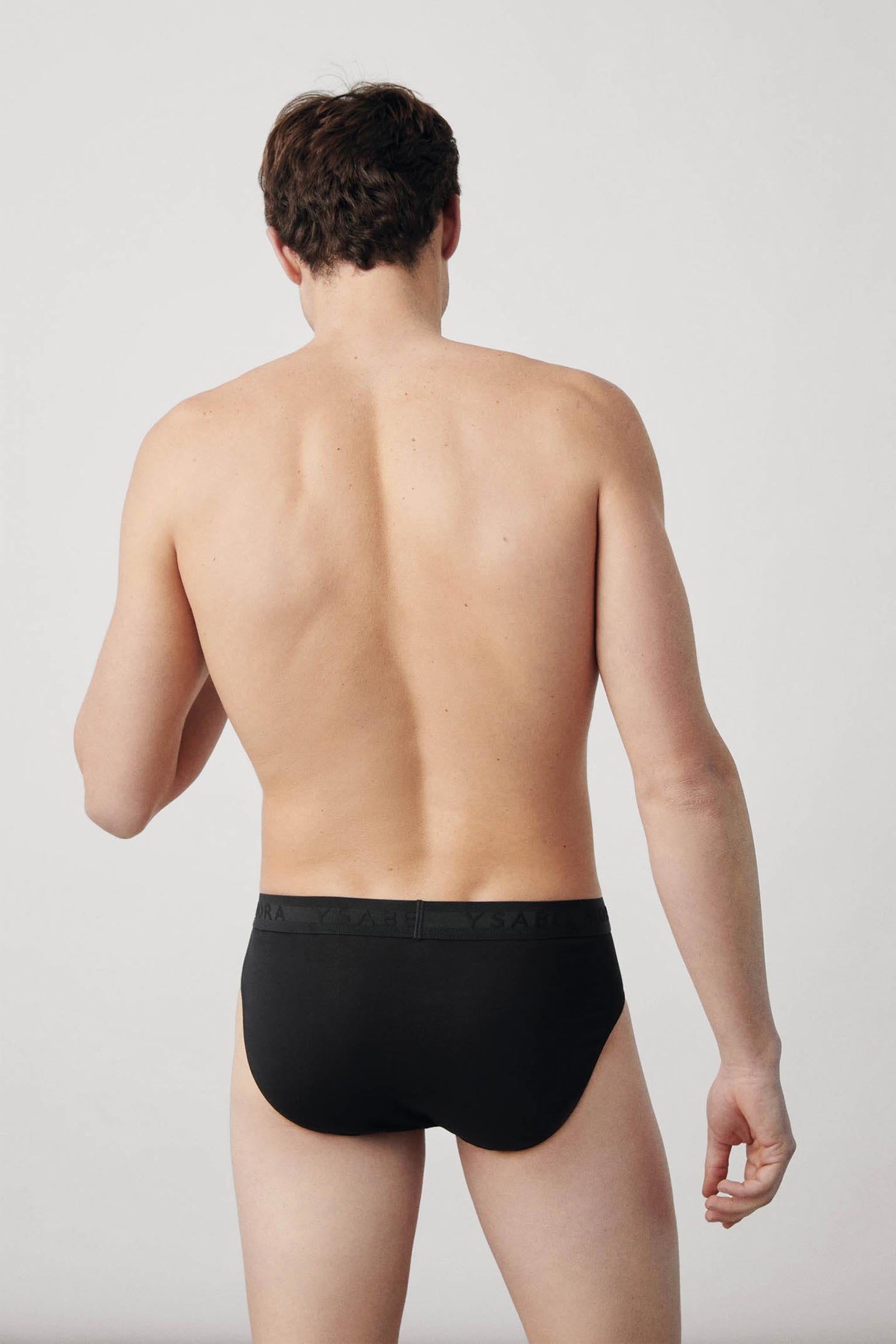 20154-slip-calzoncillo-hombre-basico-2-negro-ysabelmora - Negro