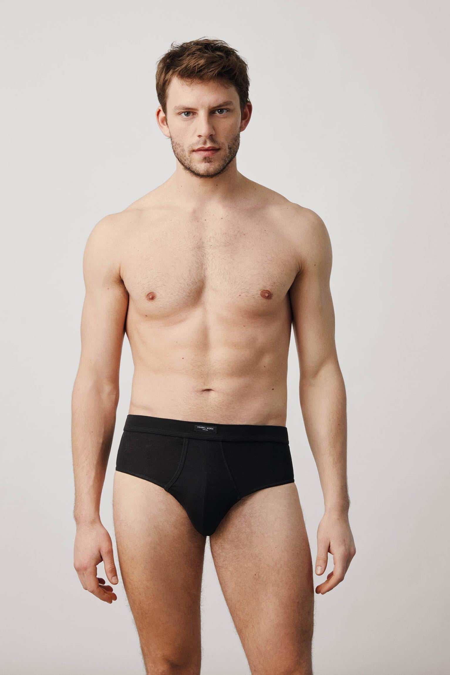 20156-slip-calzoncillo-transpirable-hombre-1-ysabelmora-negro - Negro