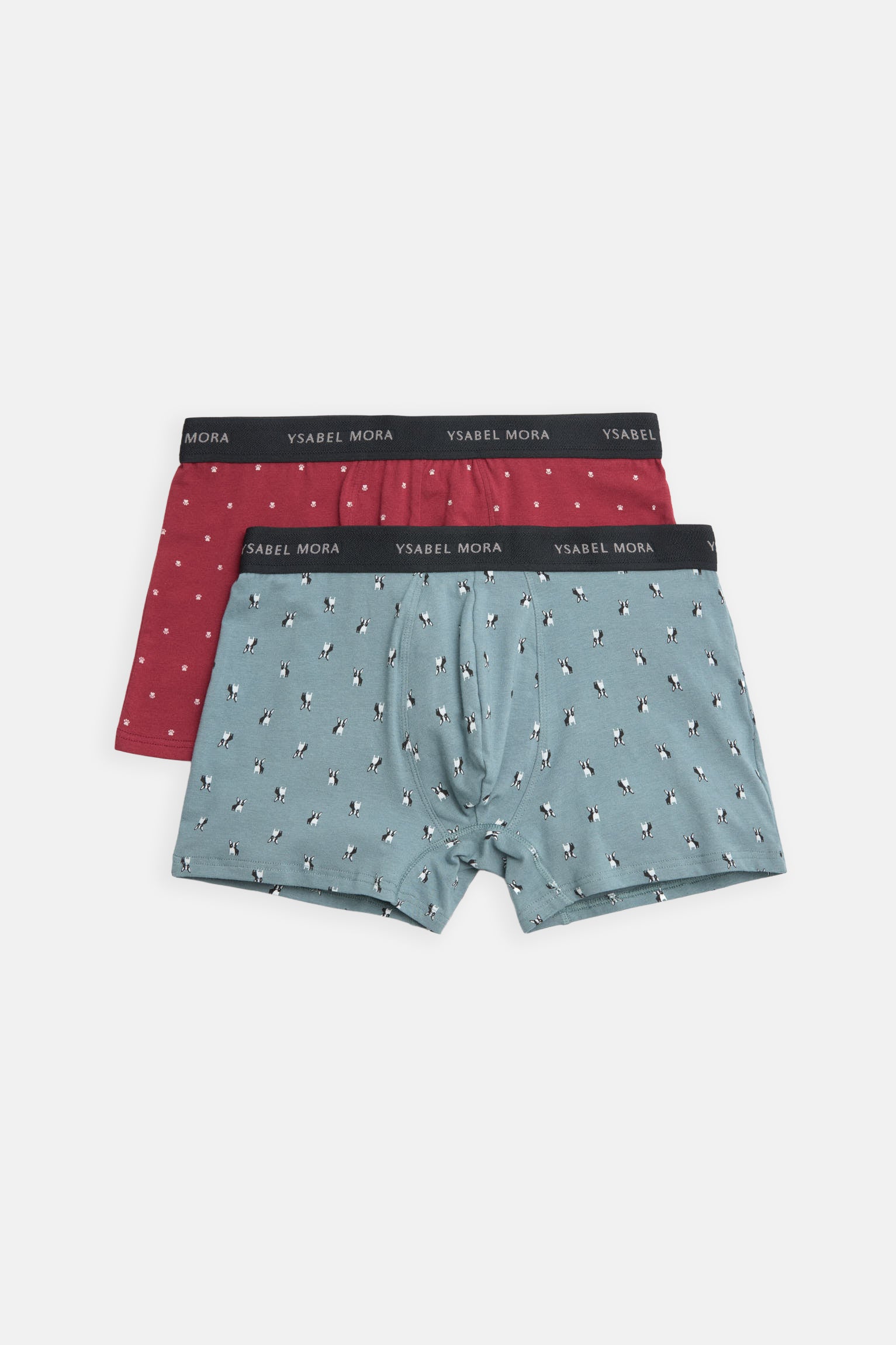 Pack of 2 pet print boxers