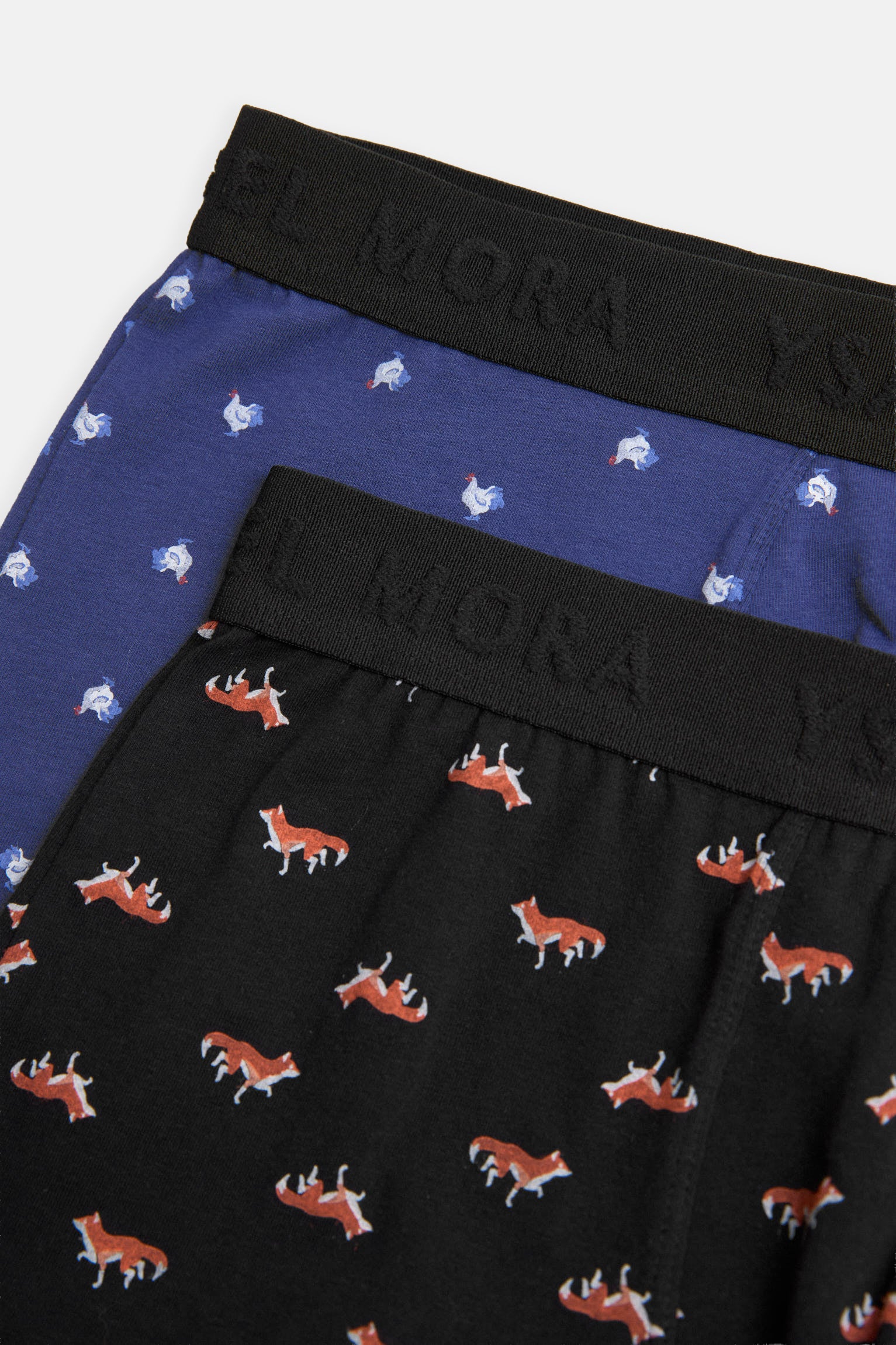 2-pack animal print boxers