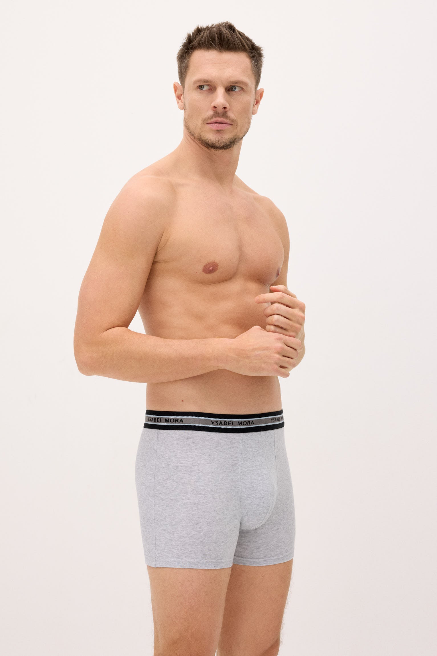 Pack of 3 plain basic boxer shorts