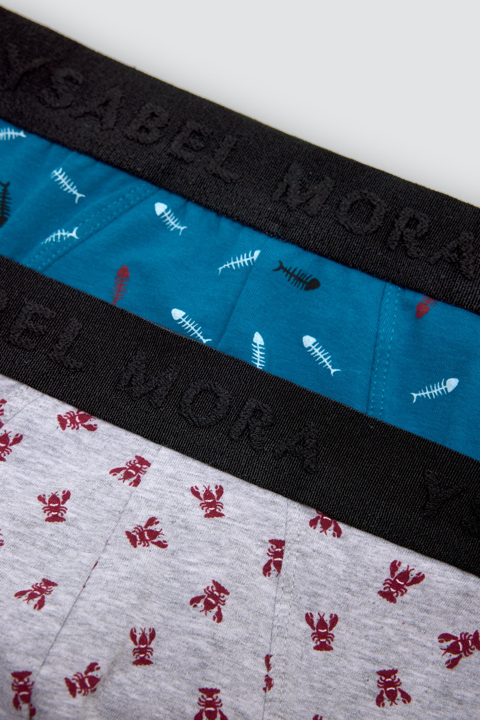 Pack of 6 animal print briefs