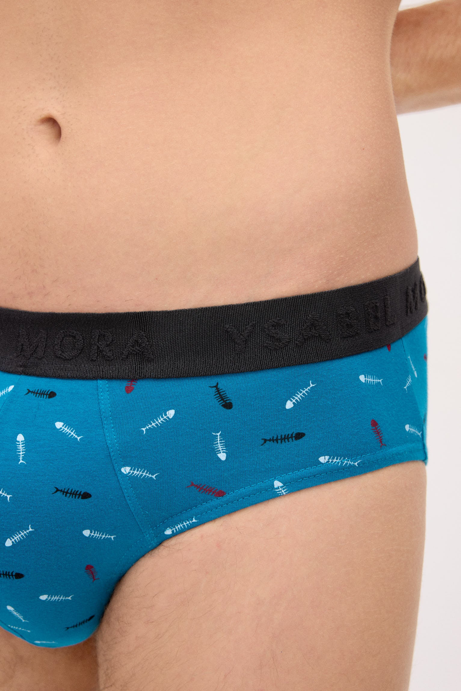 Pack of 6 animal print briefs