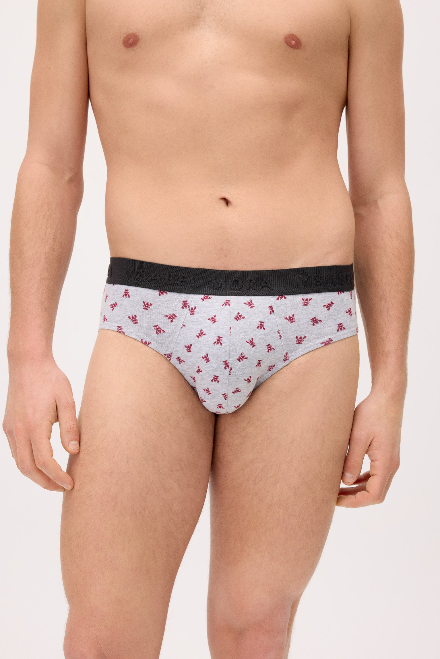 Pack of 6 animal print briefs