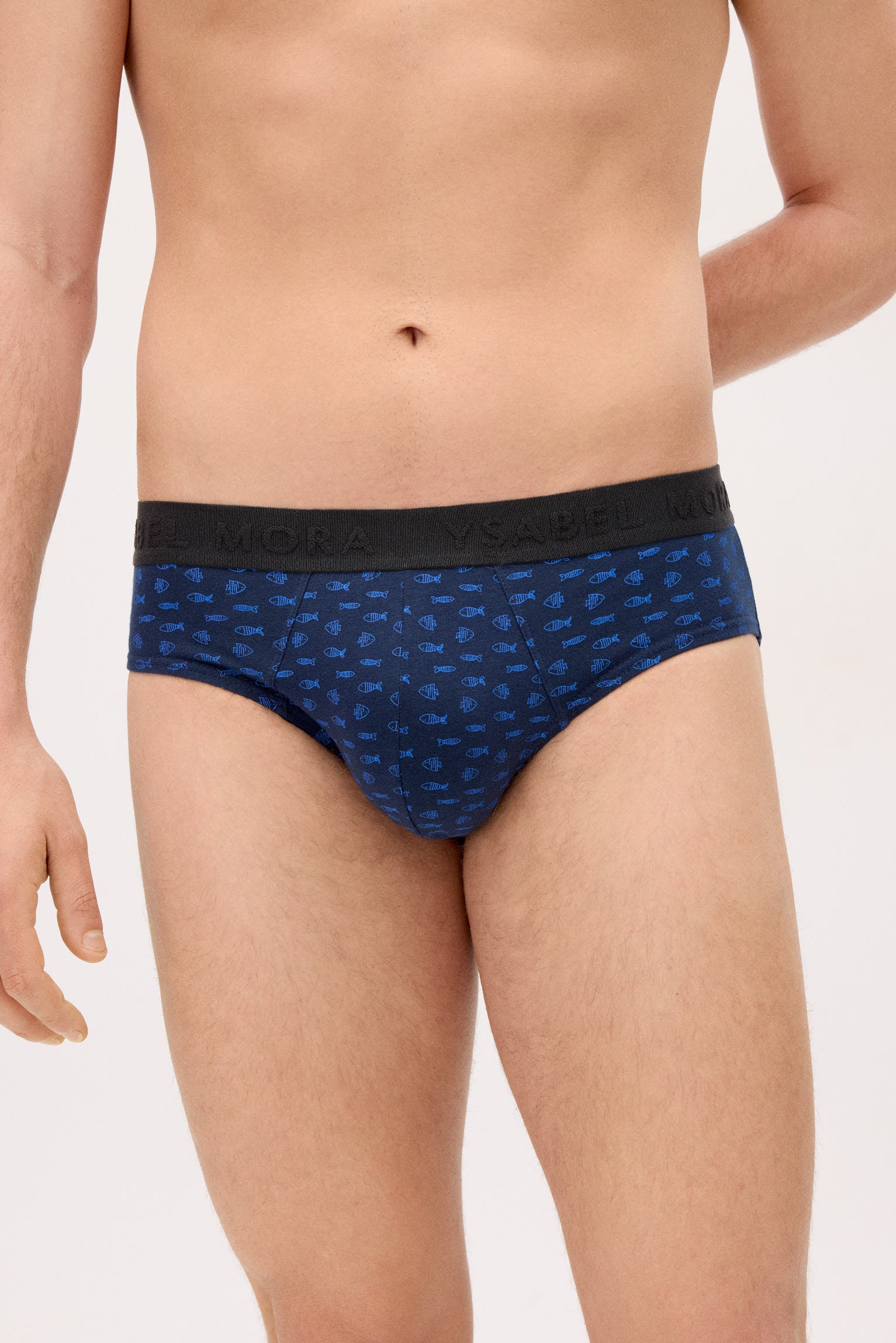 Pack of 6 animal print briefs