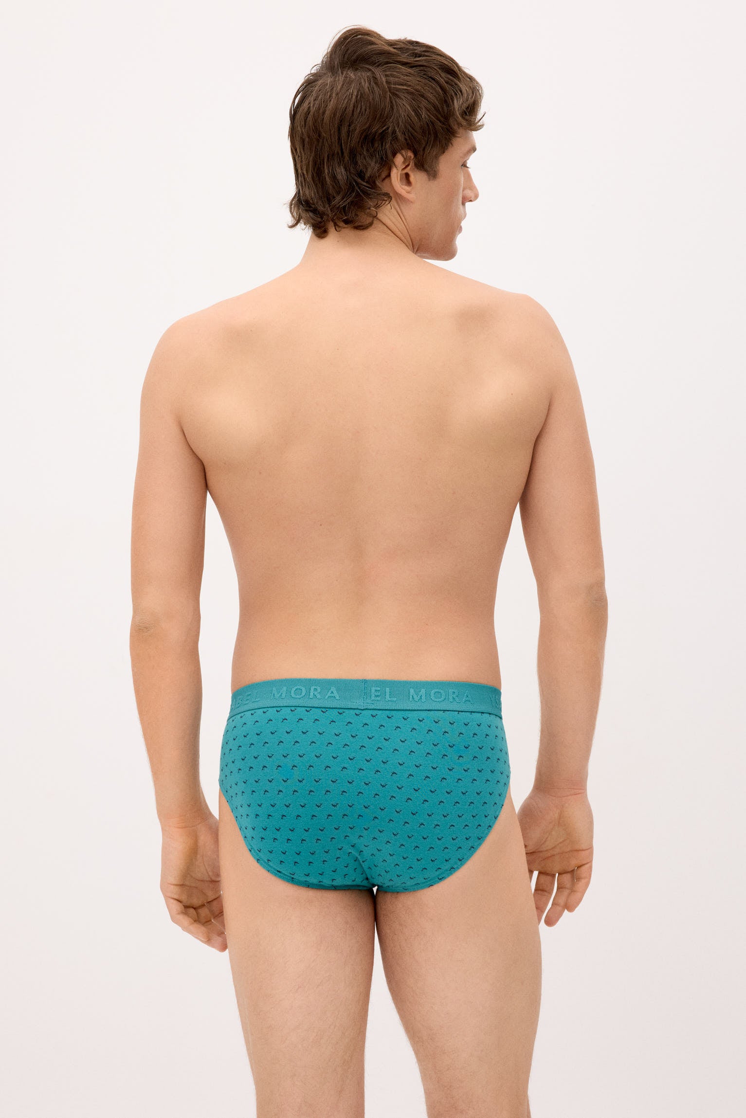 Pack of 6 animal print briefs