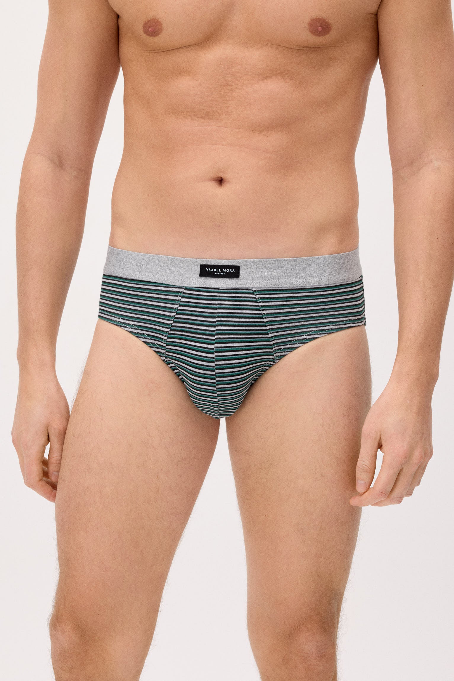 Pack of 2 geometric printed briefs