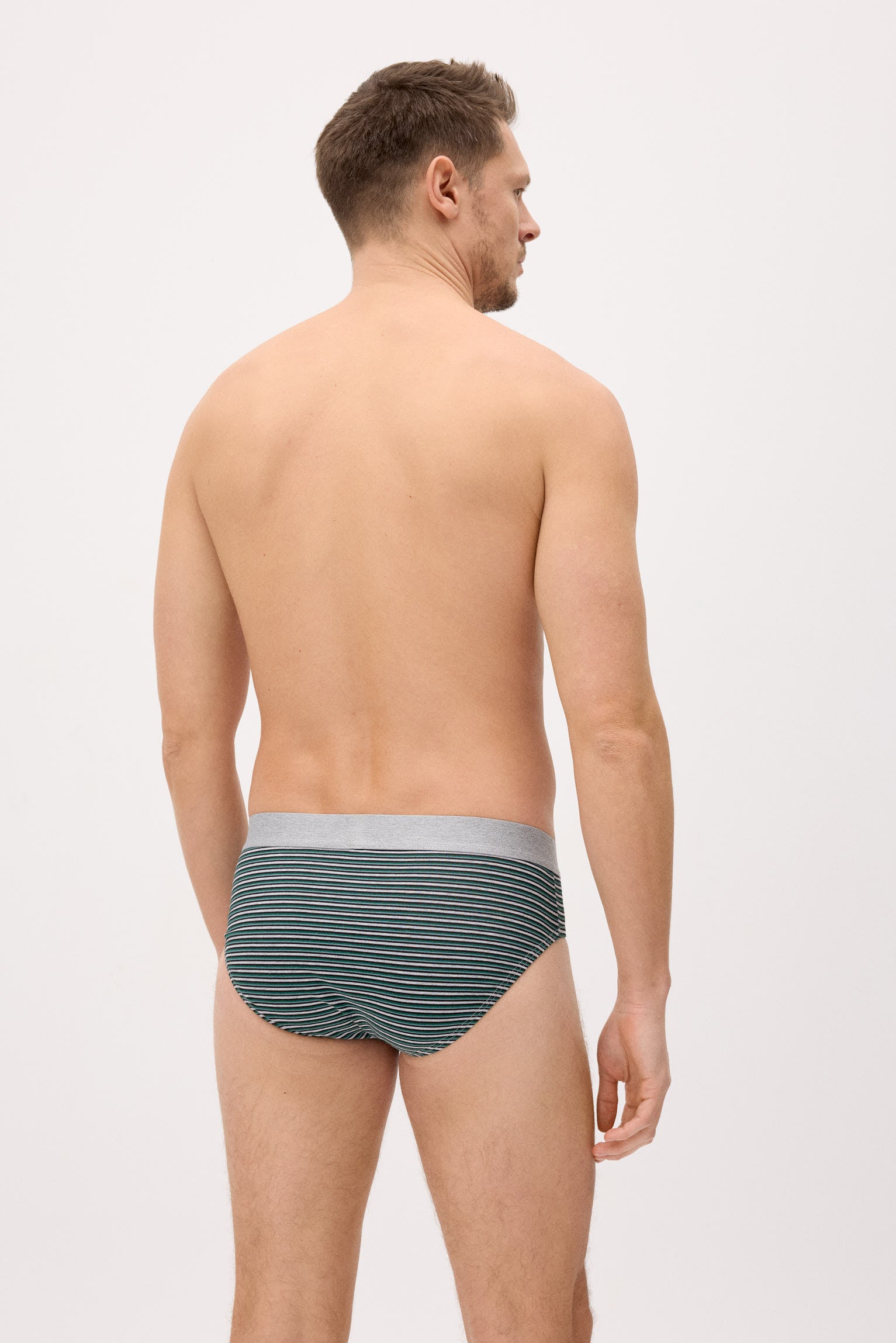 Pack of 2 geometric printed briefs