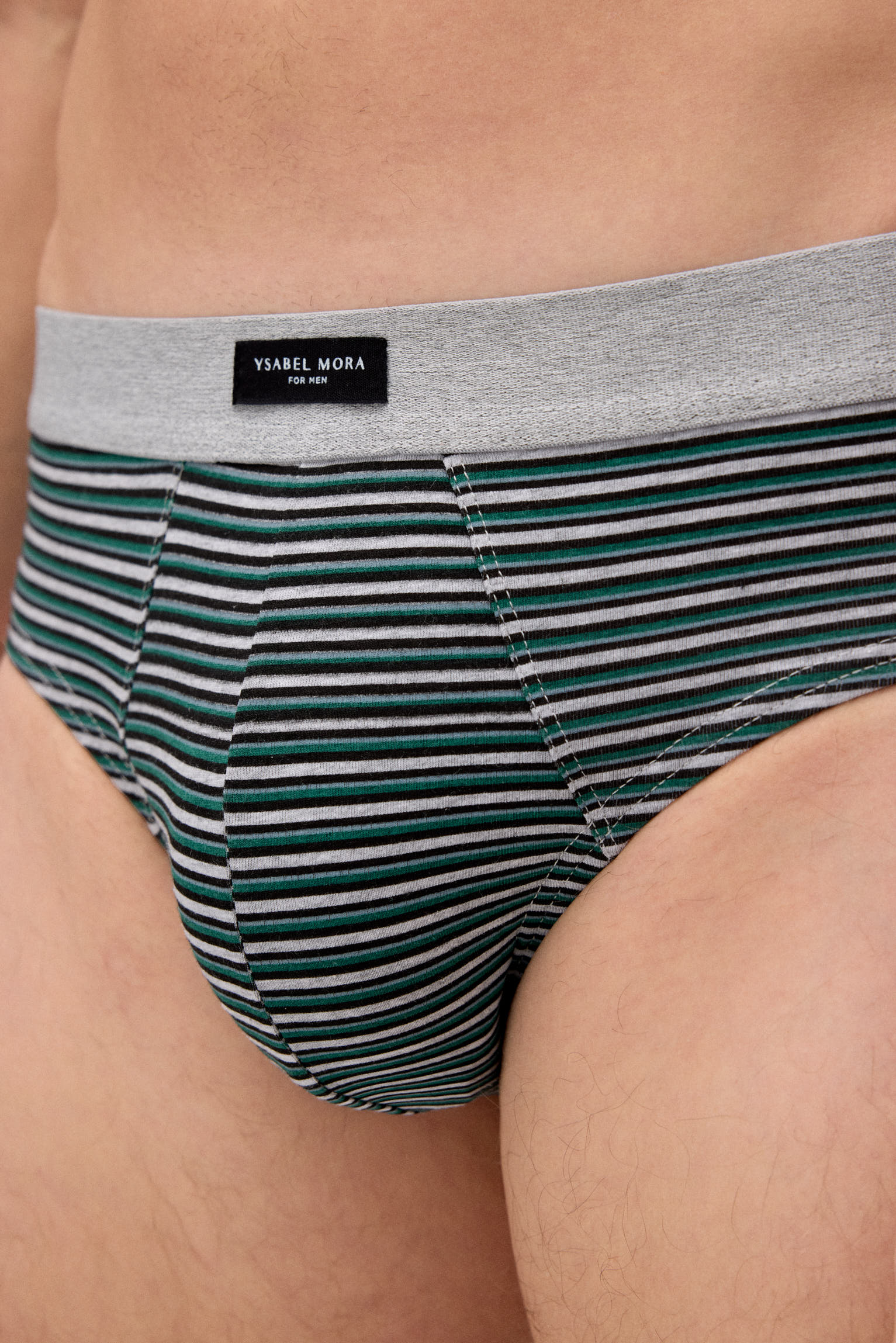 Pack of 2 geometric printed briefs