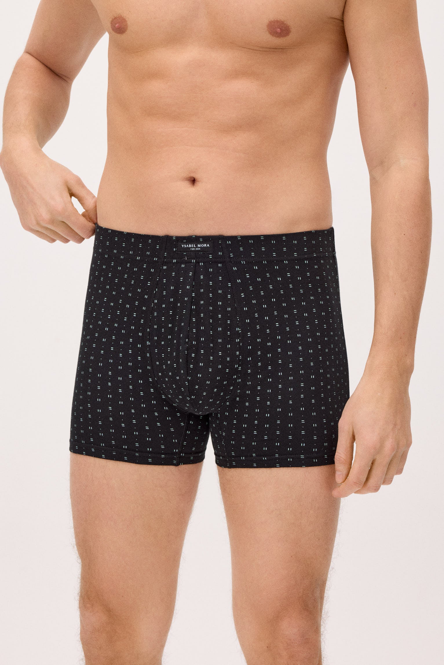 Pack of 2 printed boxers with minimalist motifs