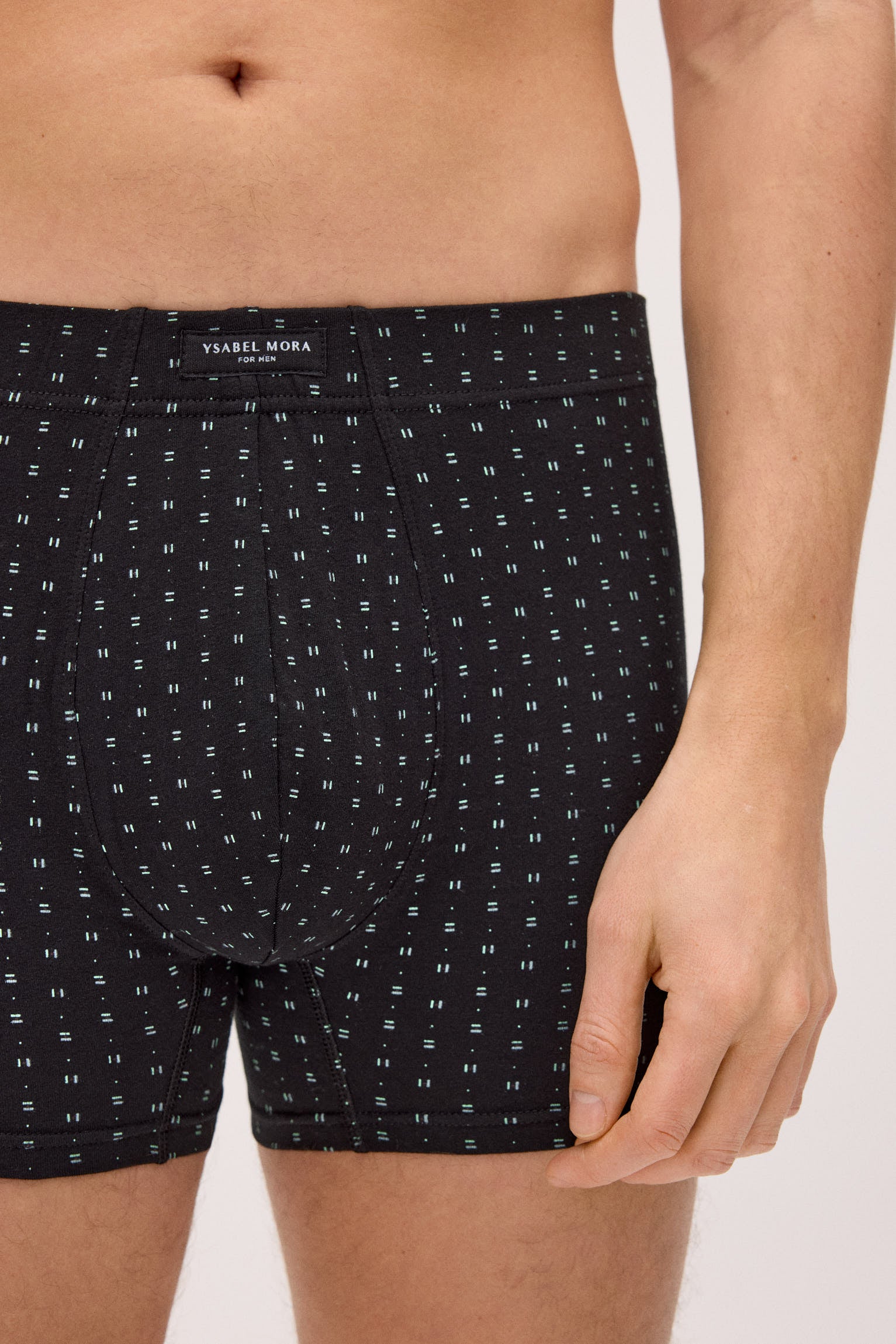 Pack of 2 printed boxers with minimalist motifs