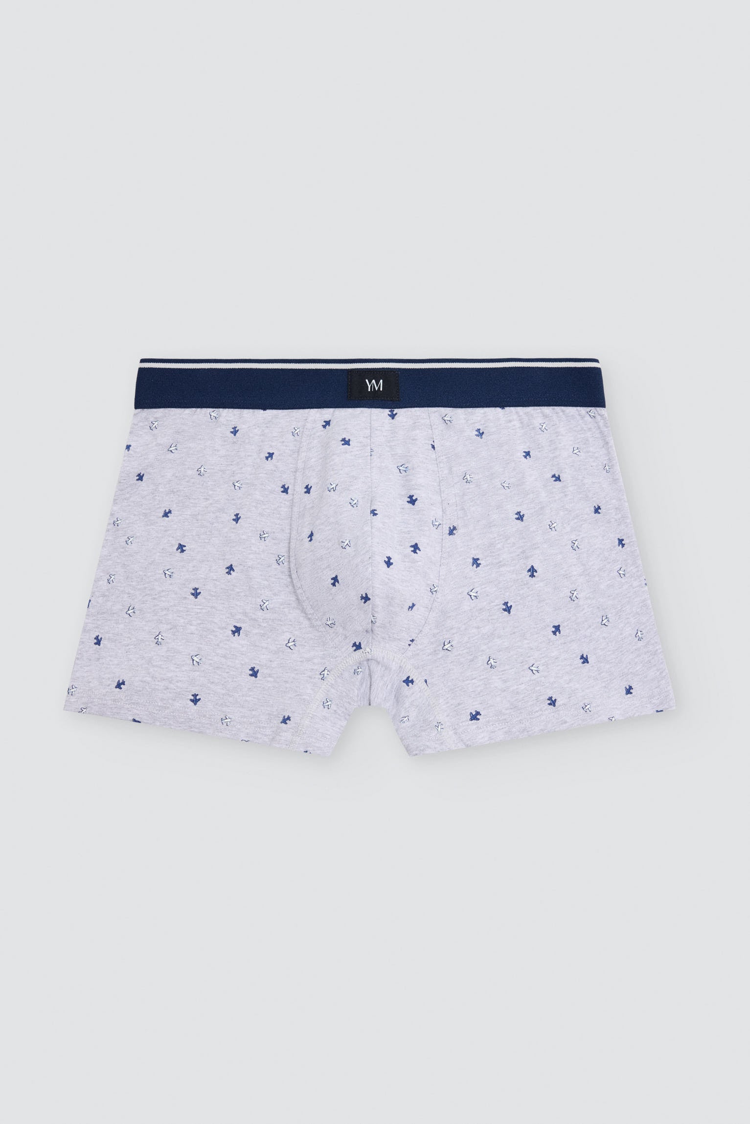 Pack 2 bóxers algodón estampado montañas y motivos geométricos - Ysabel Mora