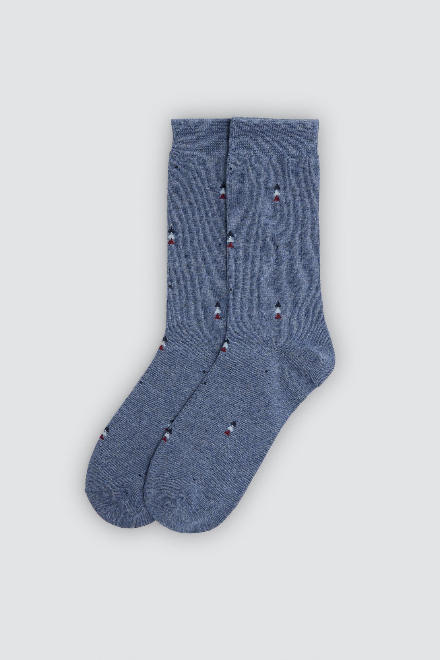 Pack of 3 socks with geometric prints