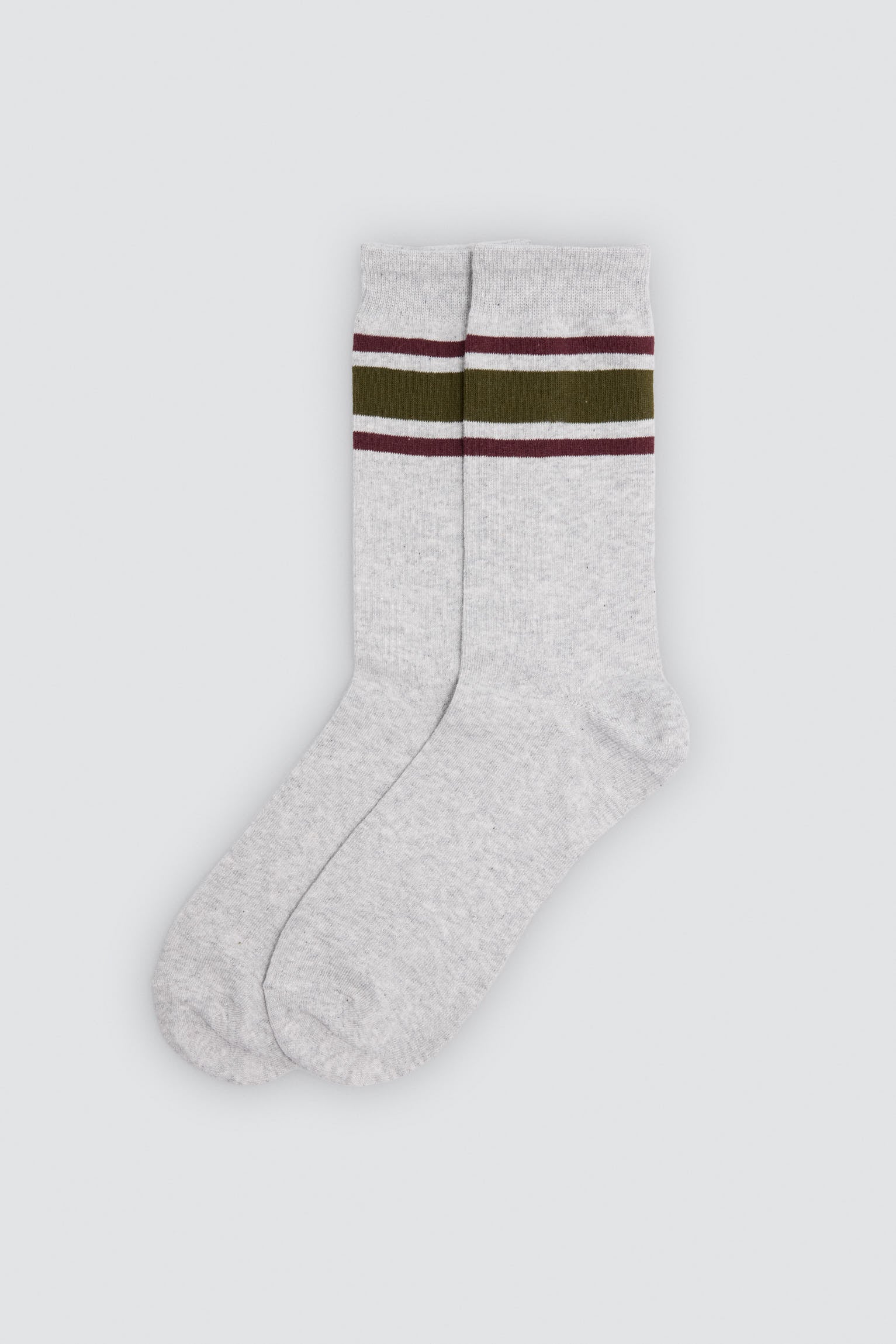 Pack of 6 socks with stripes and geometric prints