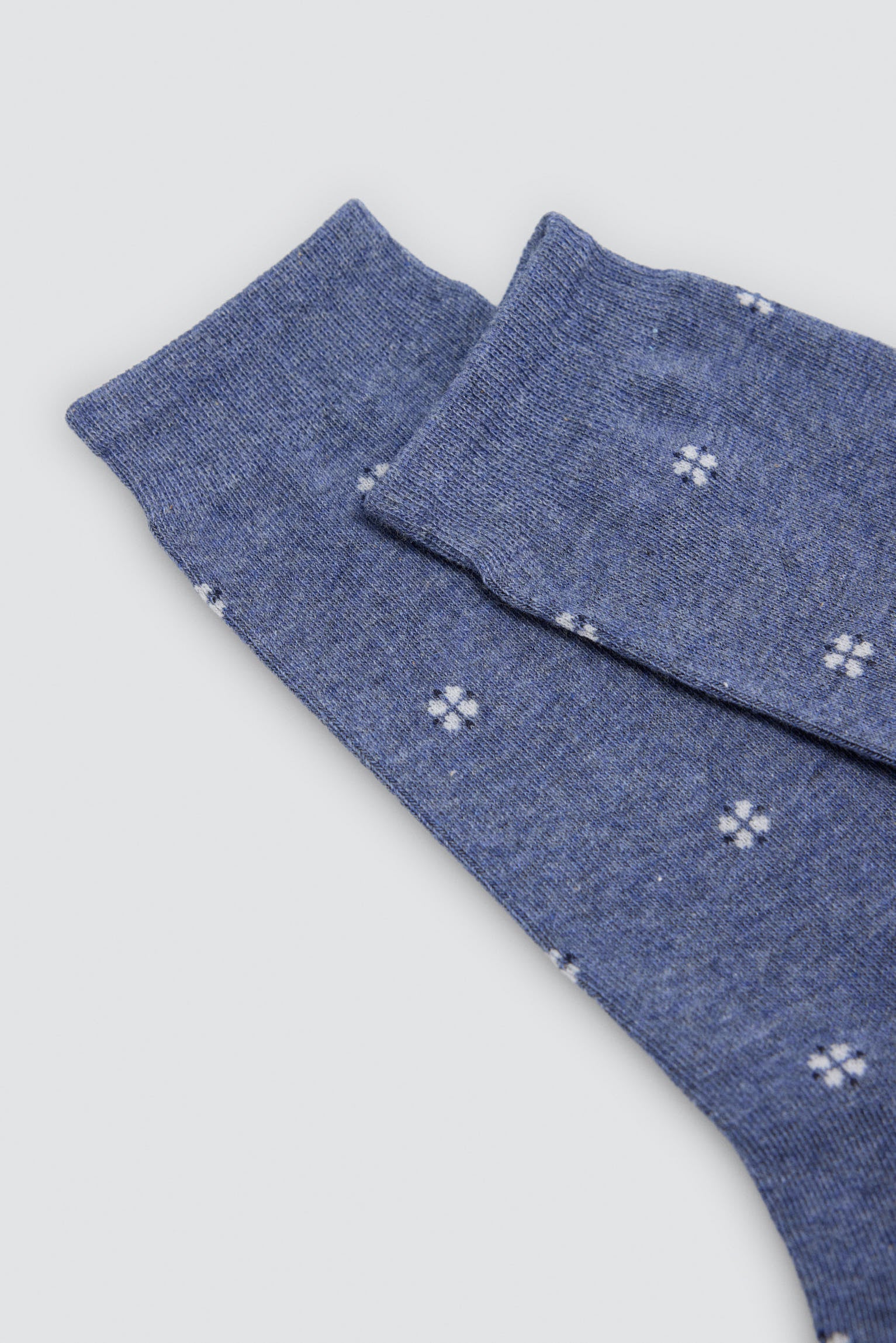 Pack of 6 socks with stripes and geometric prints
