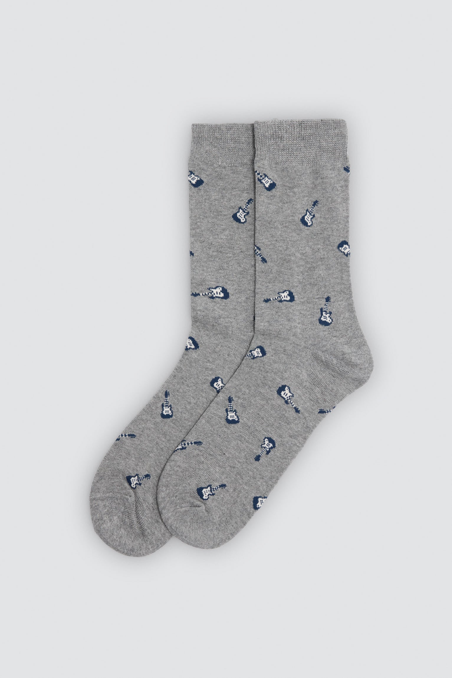 Pack of 4 socks with animal, guitar and rocket prints