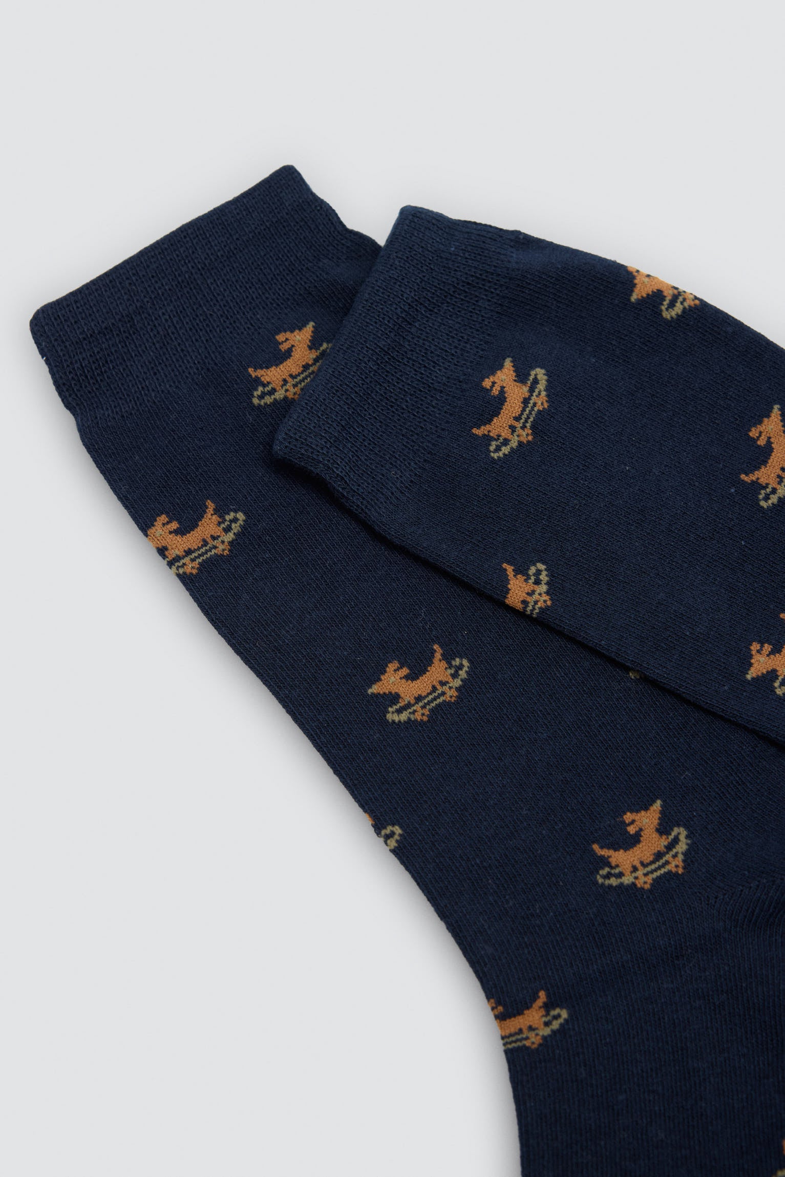 Pack of 4 socks with animal, guitar and rocket prints