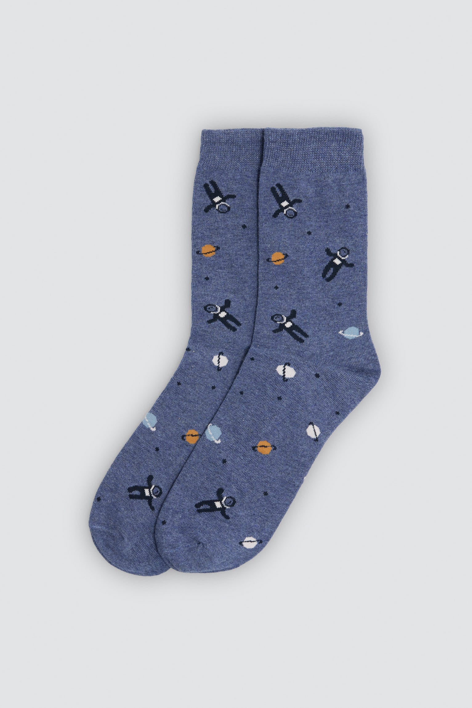 Pack of 4 assorted printed socks
