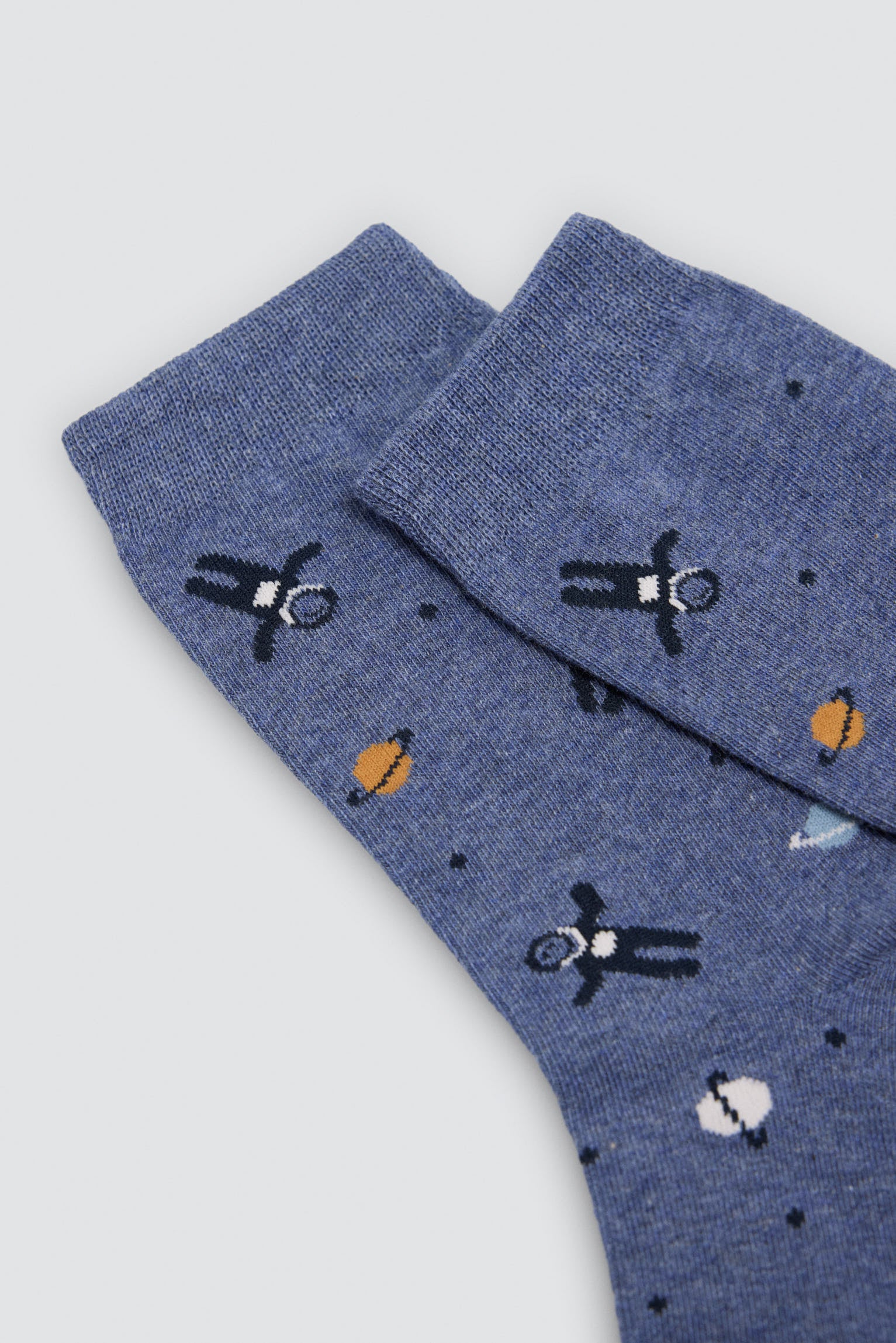 Pack of 4 assorted printed socks