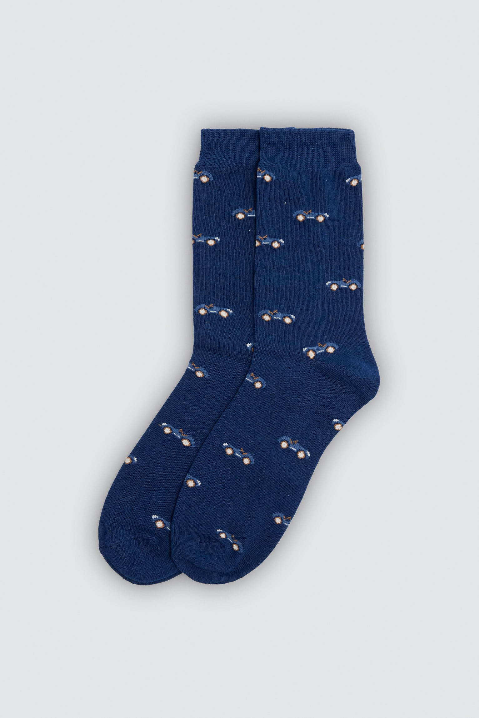 Pack of 4 socks with vehicle prints