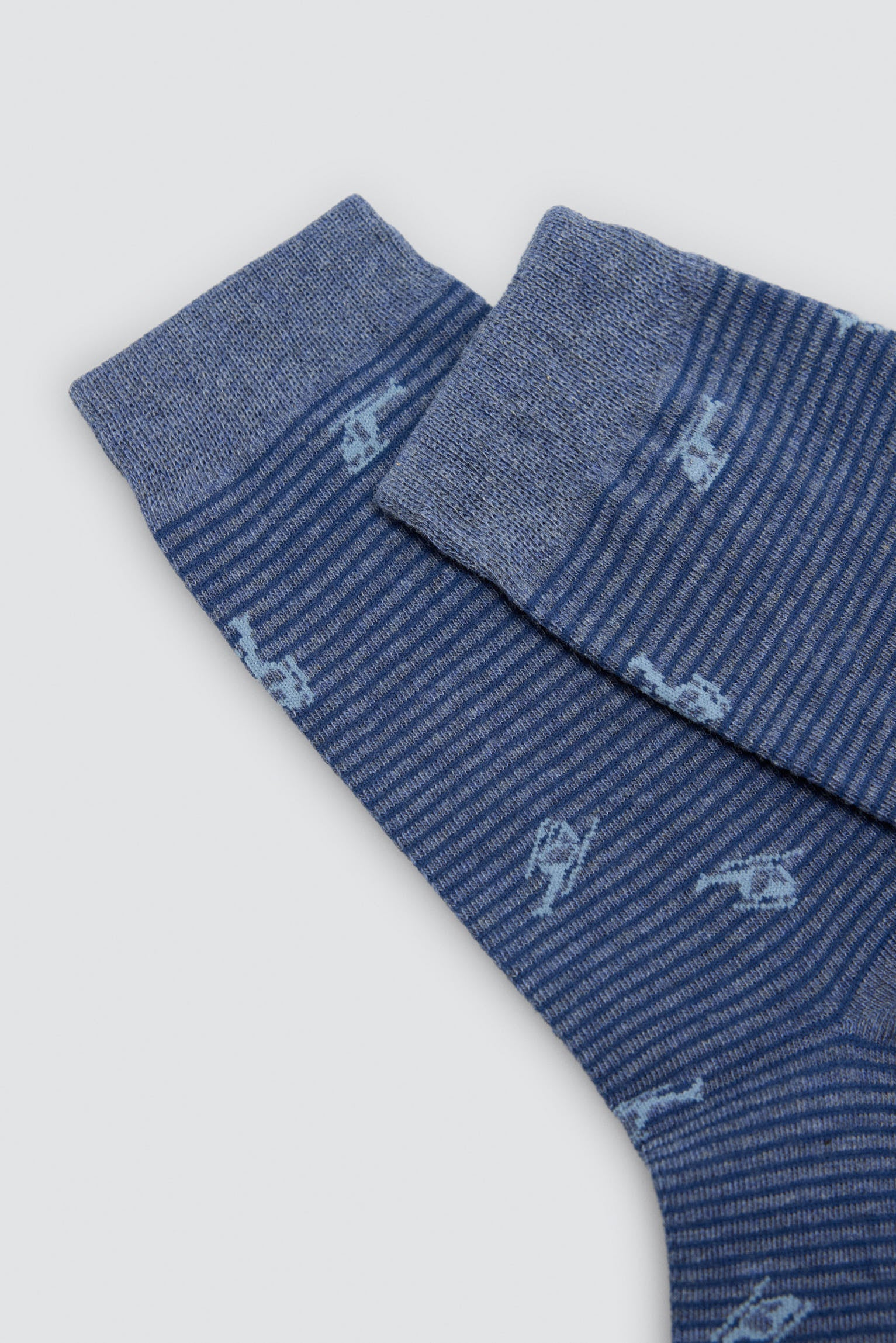 Pack of 4 socks with vehicle prints