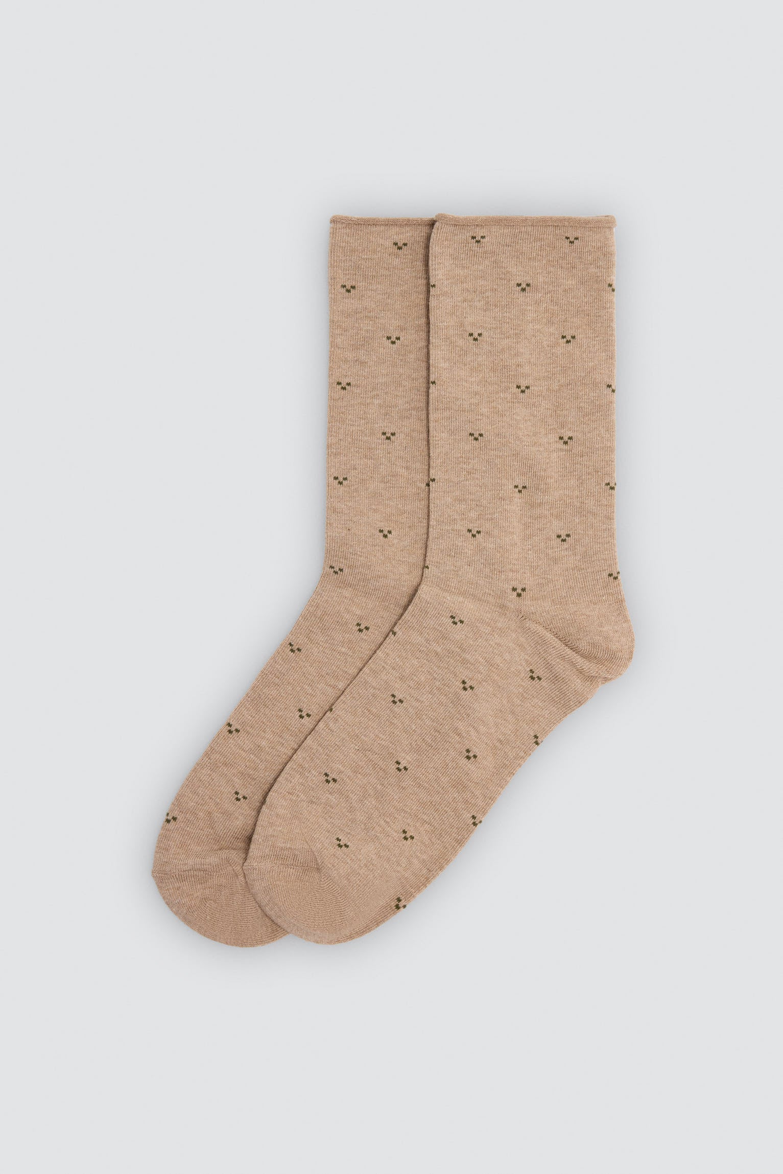 Pack of 3 cuffless socks with minimalist motifs and bicycles