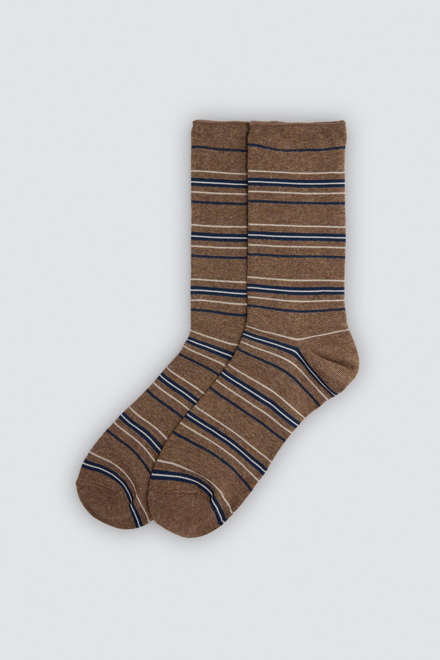 Pack of 3 men's socks with plane and stripe prints
