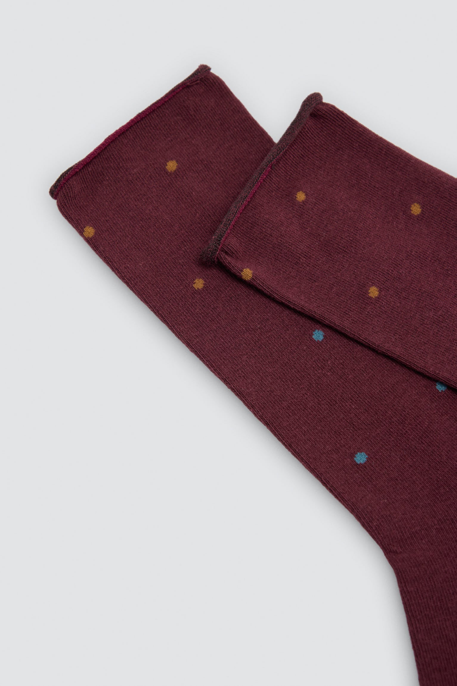 Pack of 6 cuffless assorted printed socks