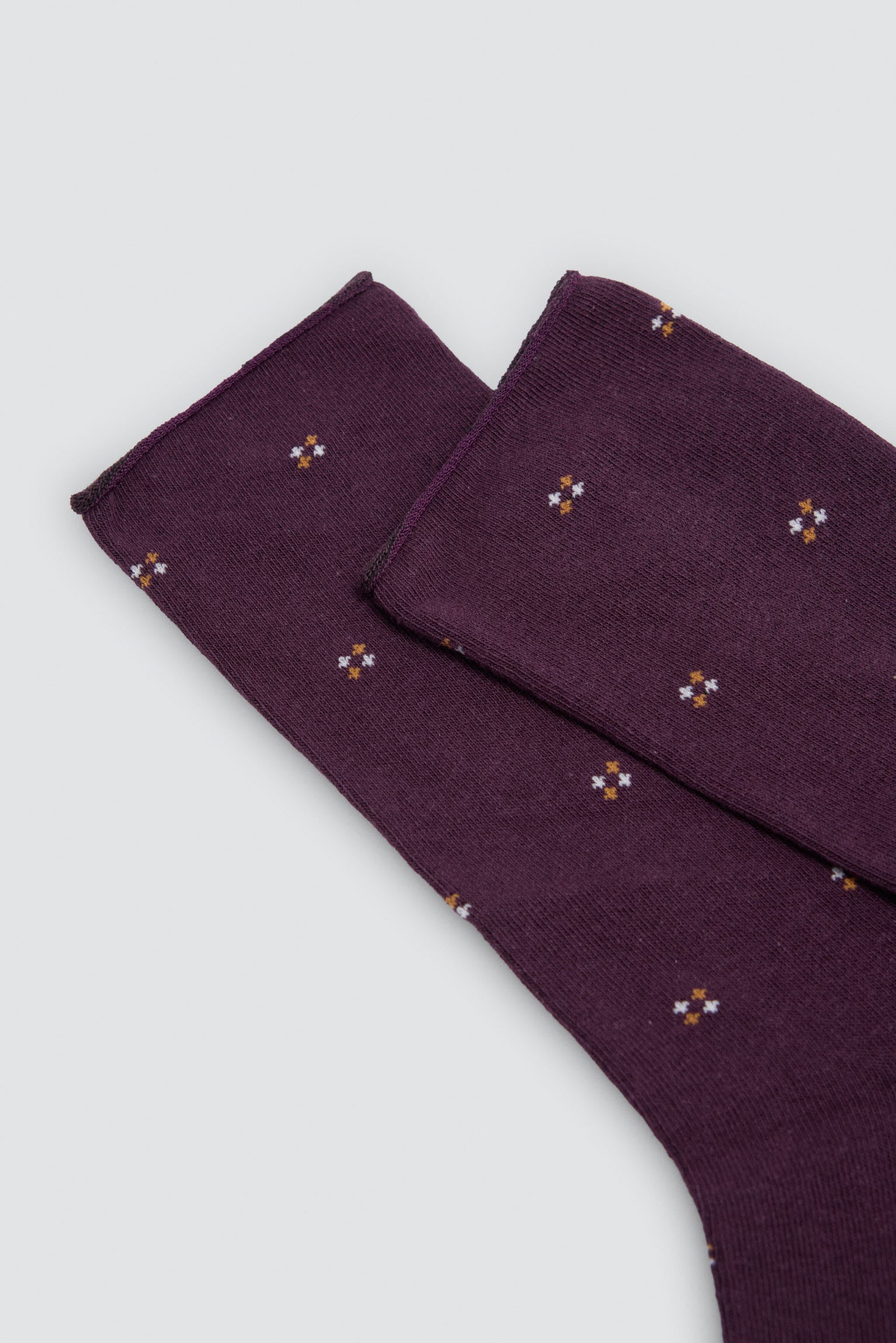Pack of 6 cuffless assorted printed socks