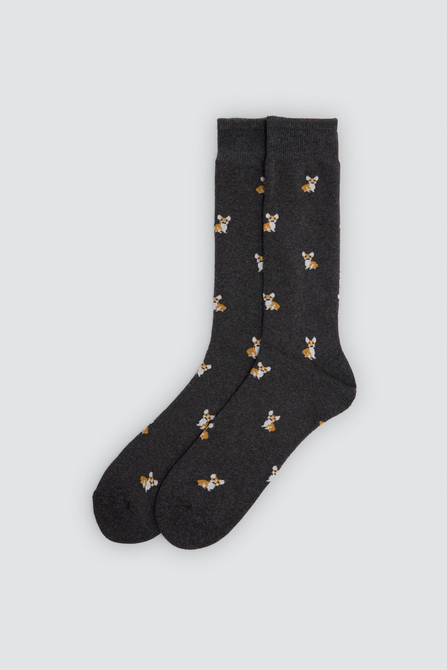 Pack of 4 thermal socks with assorted animal and stripe prints