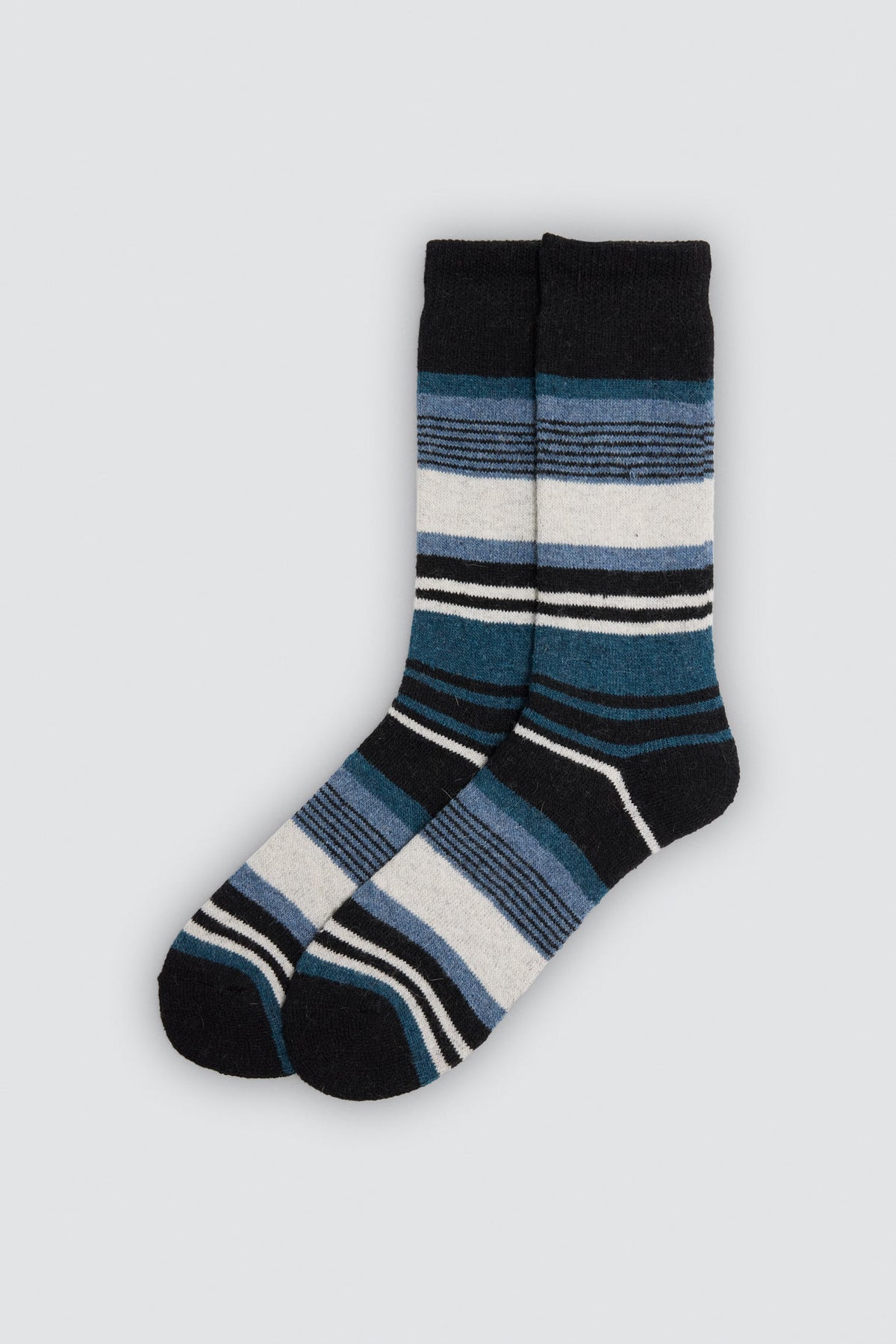 Pack of 3 angora striped socks