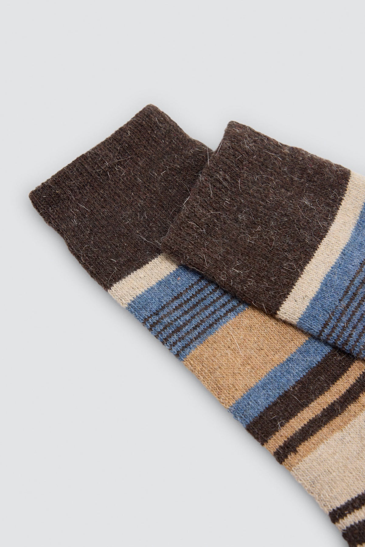 Pack of 3 angora striped socks