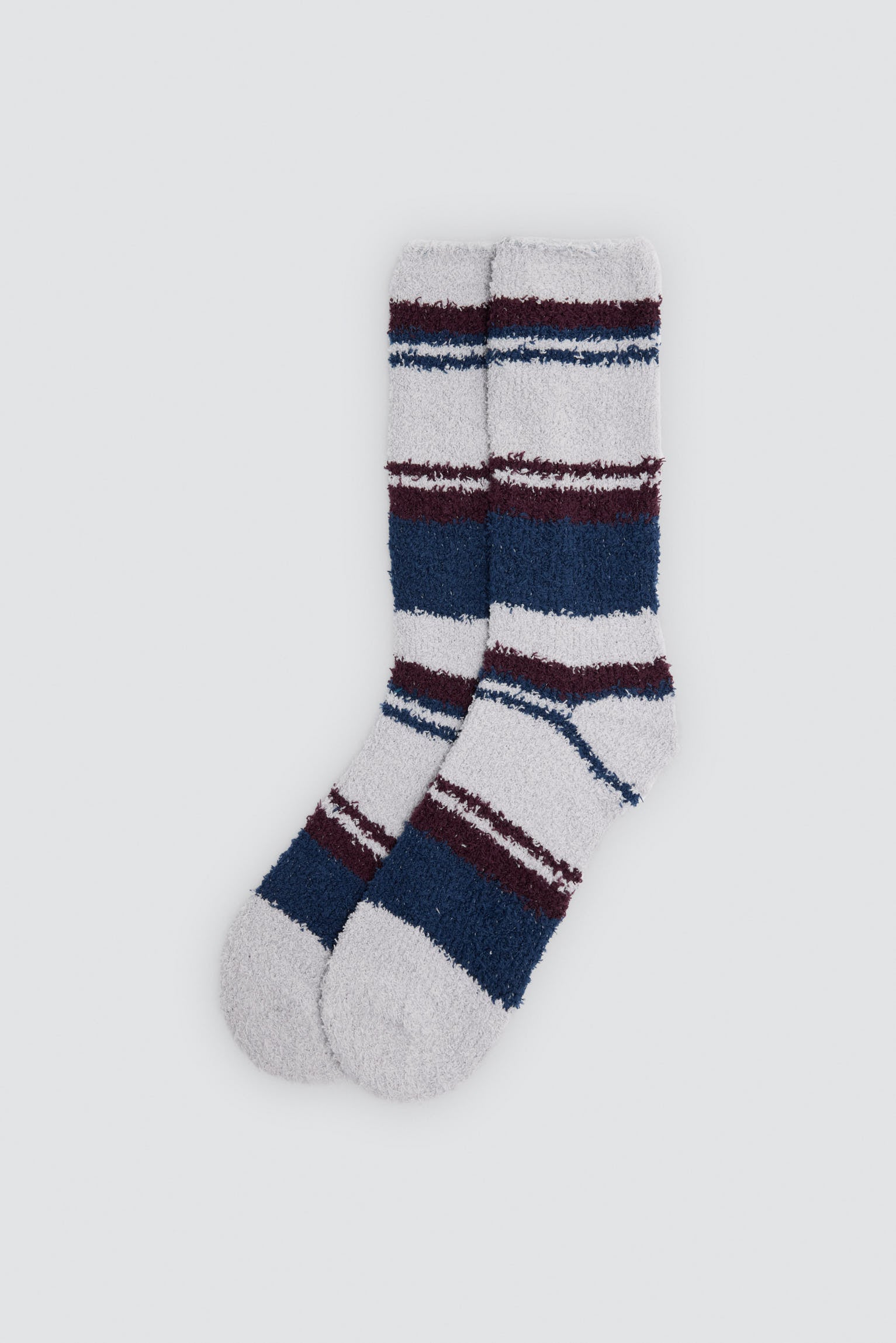 Pack of 4 men's wool socks with assorted prints