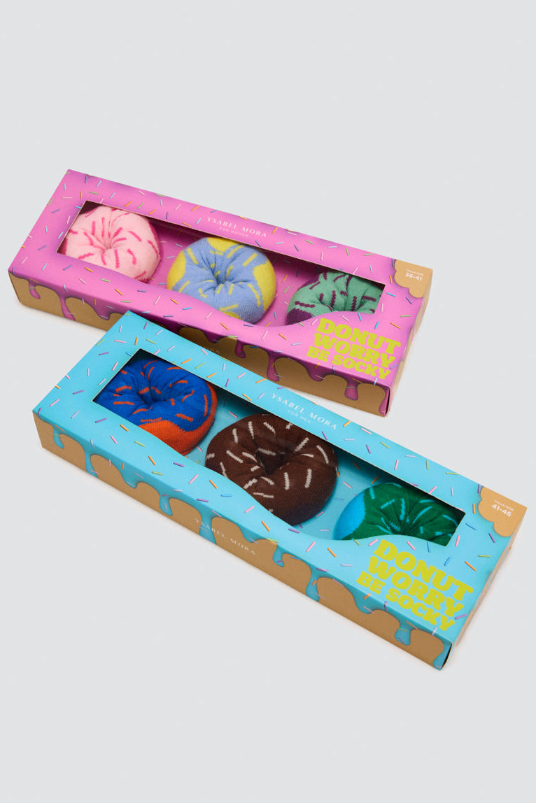 Gift pack of 3 Donuts socks