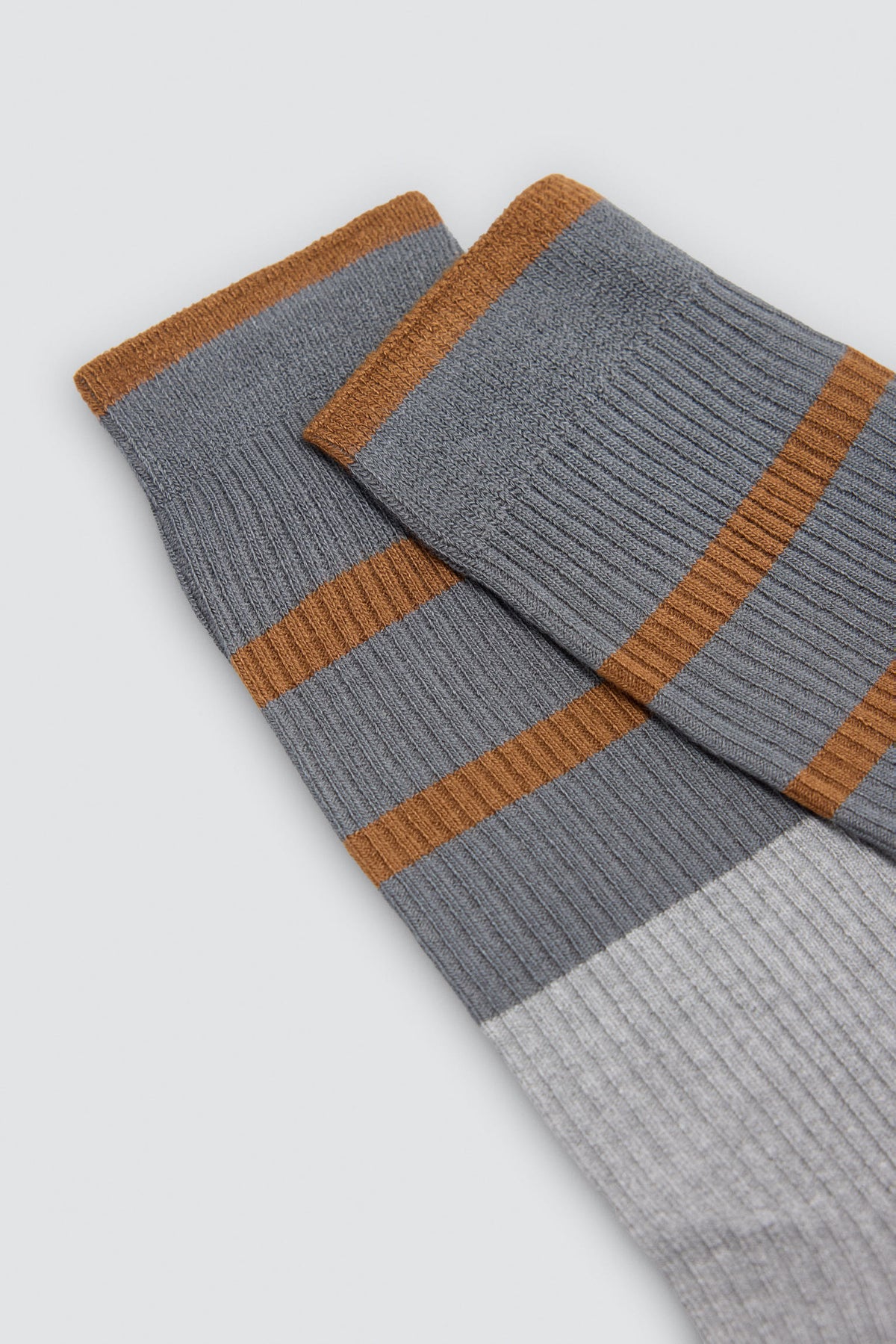 Pack of 3 ribbed striped socks
