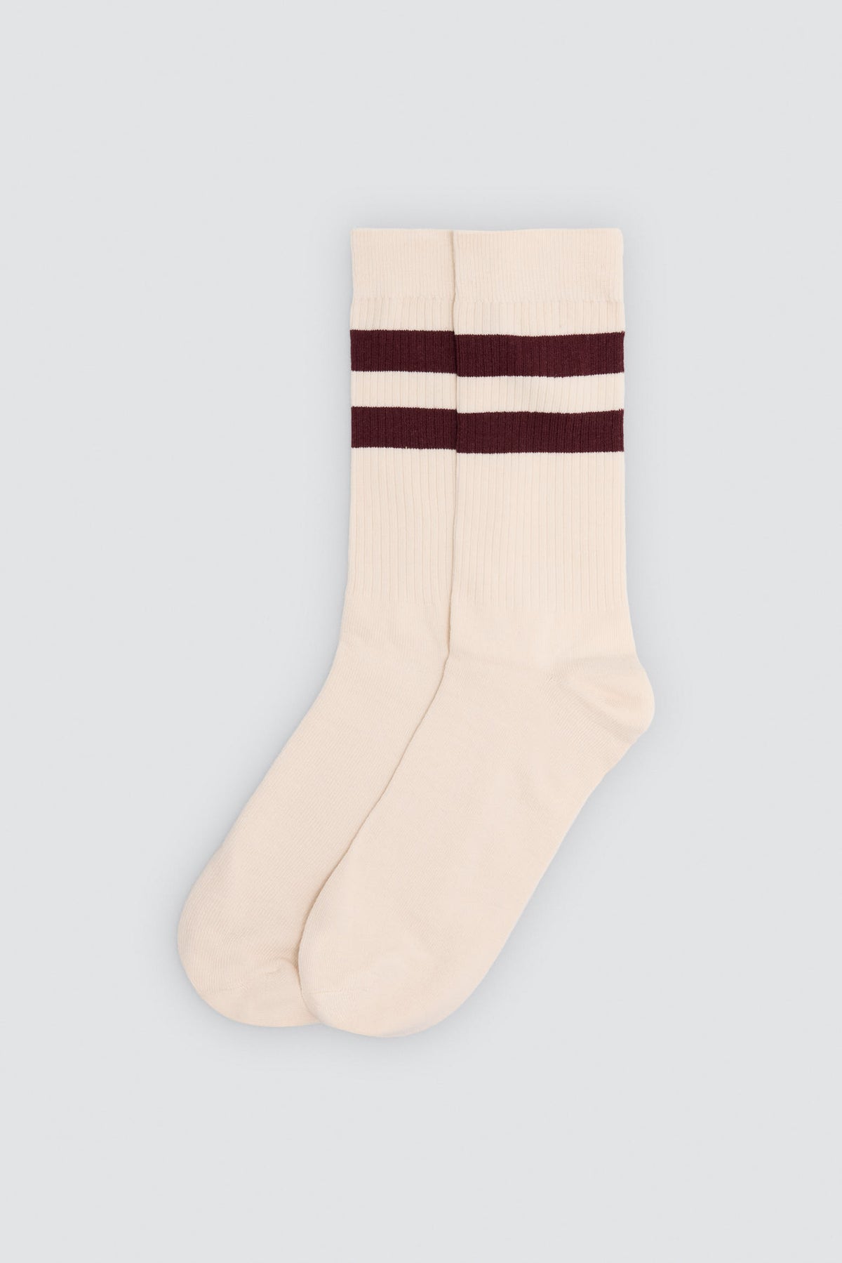 Pack of 3 sporty socks with contrast stripes